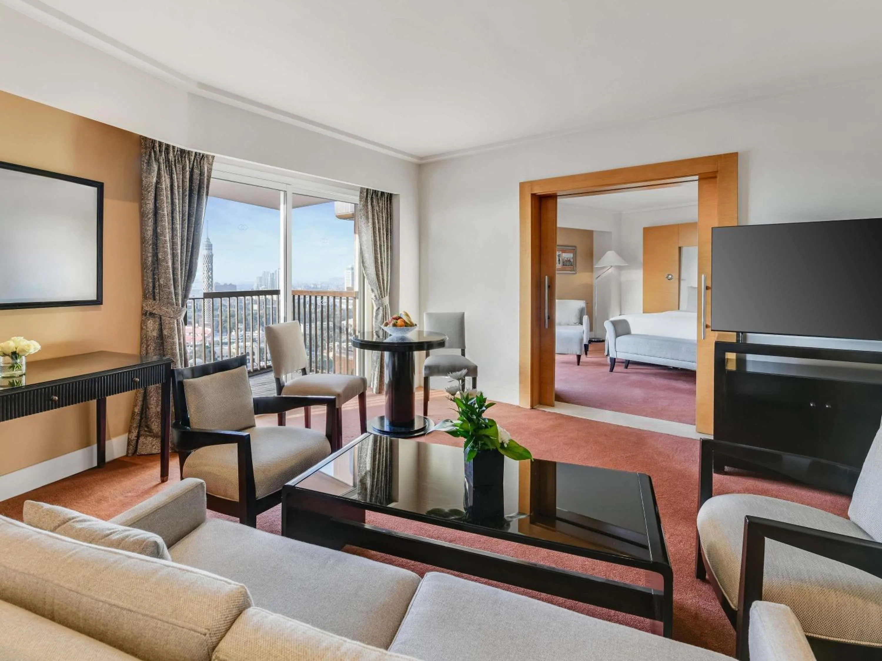 Prestige King Suite with Club Access and Full Nile View in Sofitel Cairo Nile El Gezirah