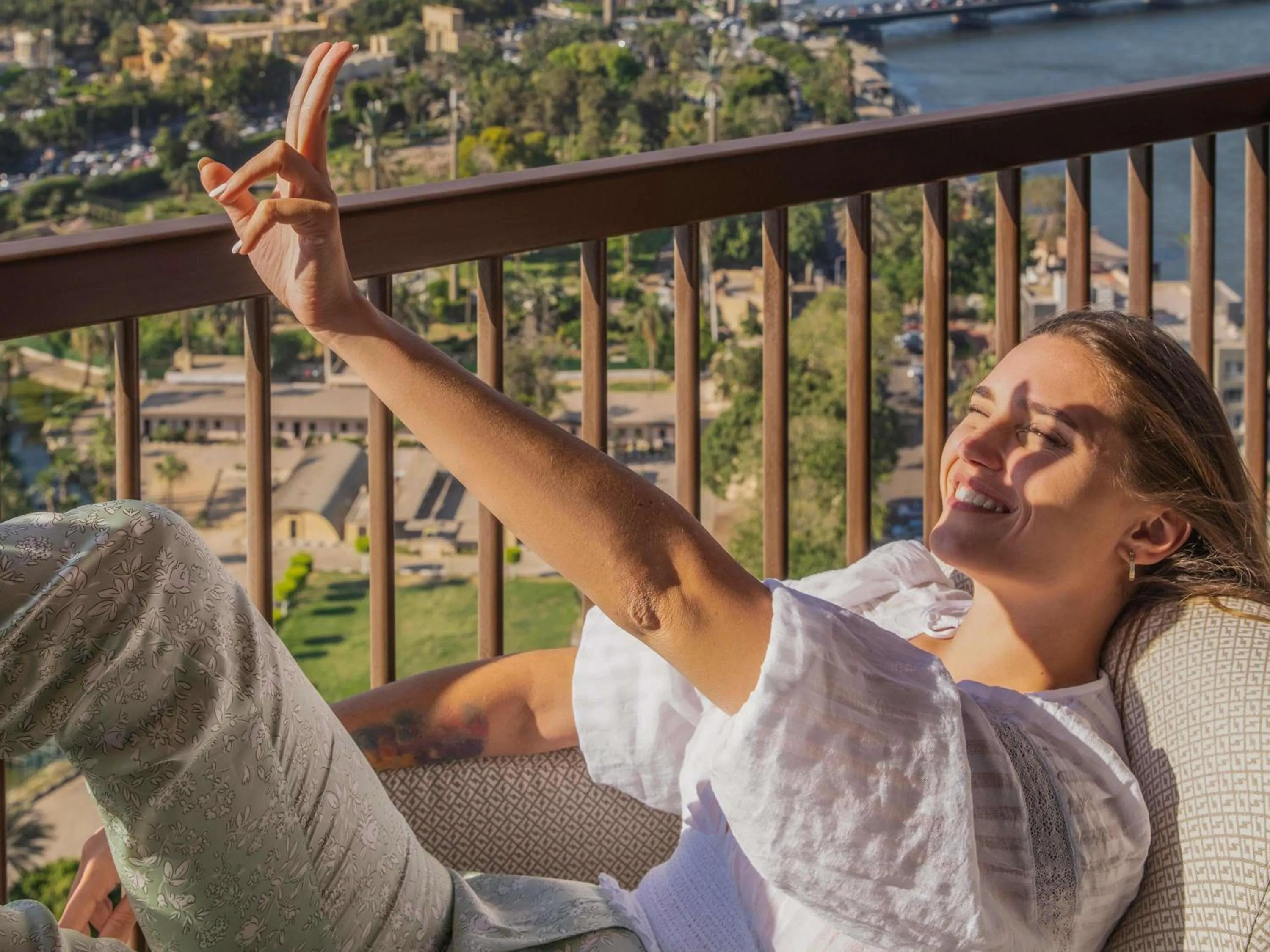 Bedroom in Sofitel Cairo Nile El Gezirah