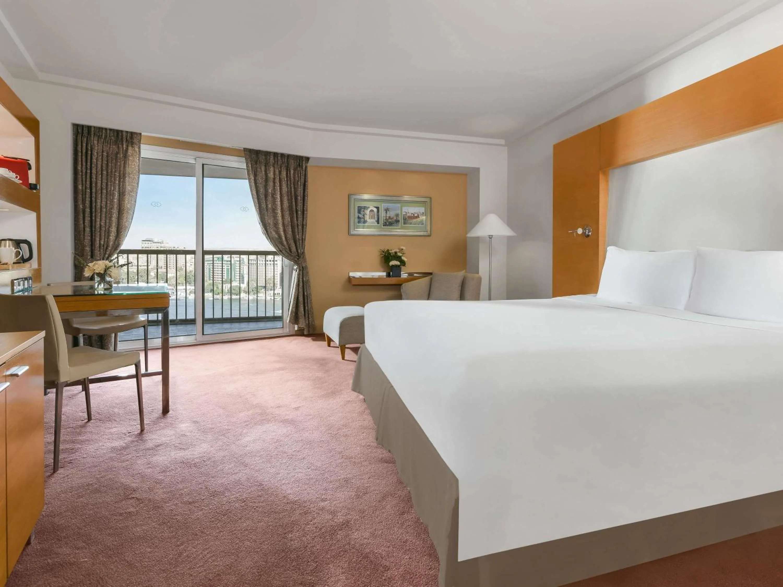 Luxury King Room with Club Millesime Access and Full Nile View in Sofitel Cairo Nile El Gezirah