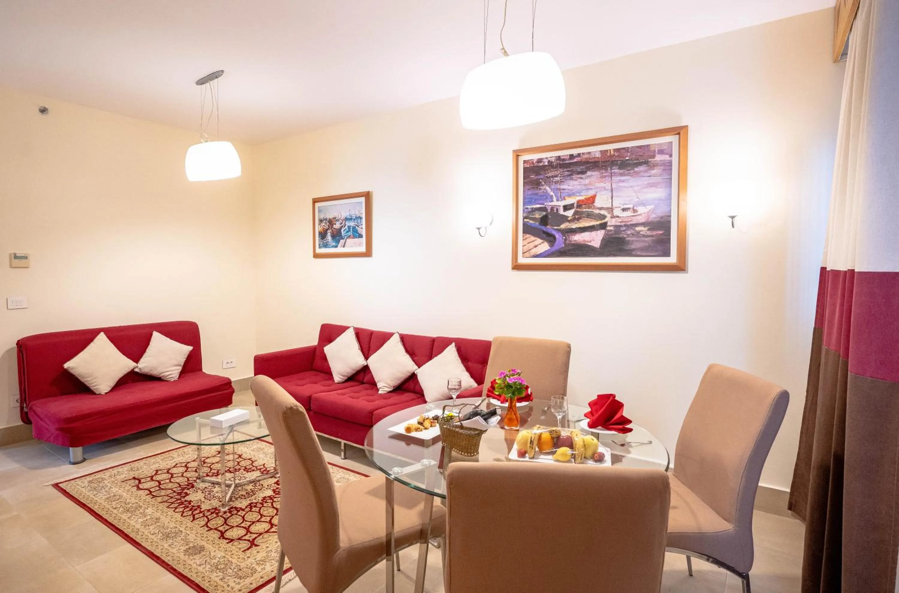 Dining area in Mercure Hurghada Hotel