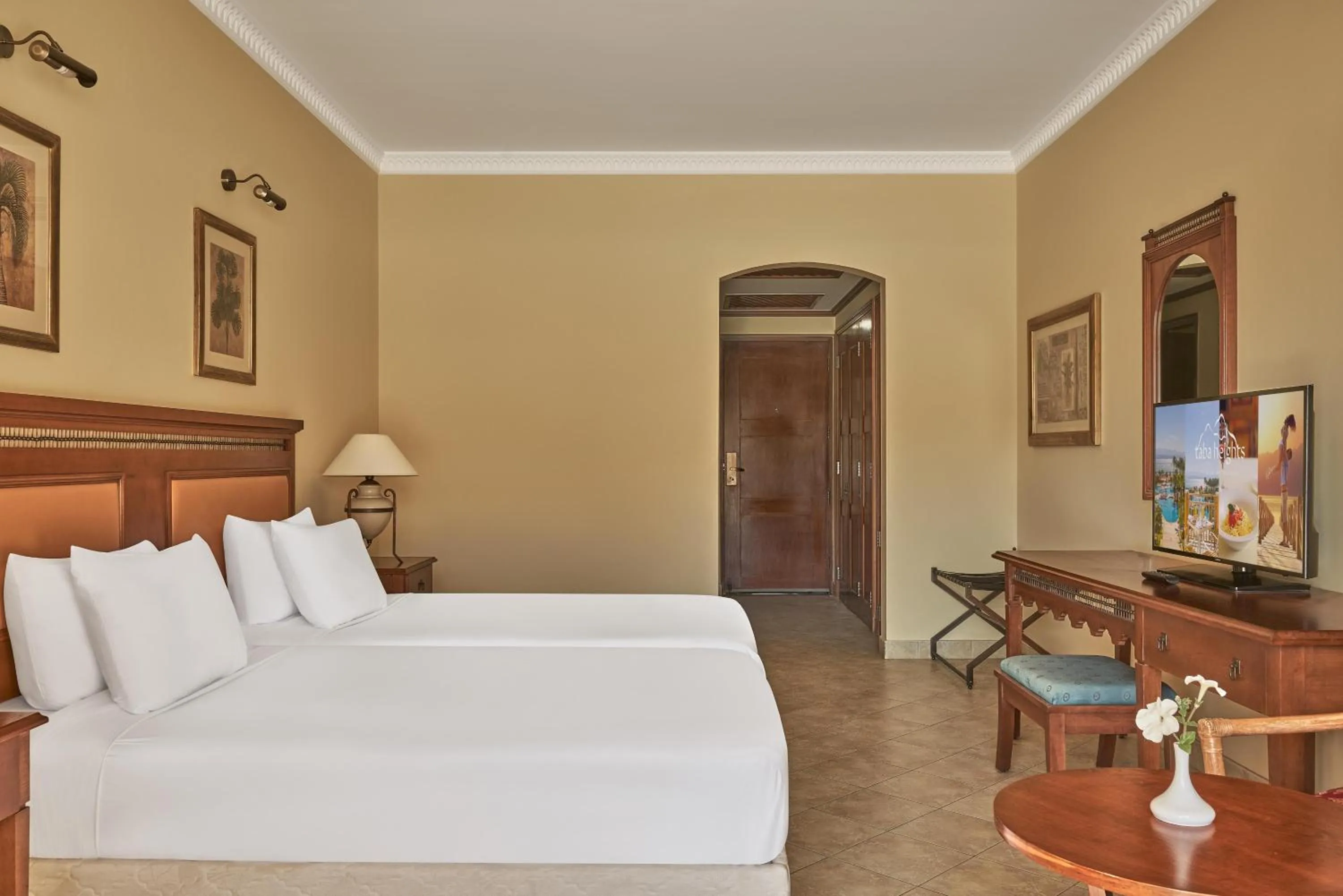 Bed in Mosaique Beach Resort Taba Heights