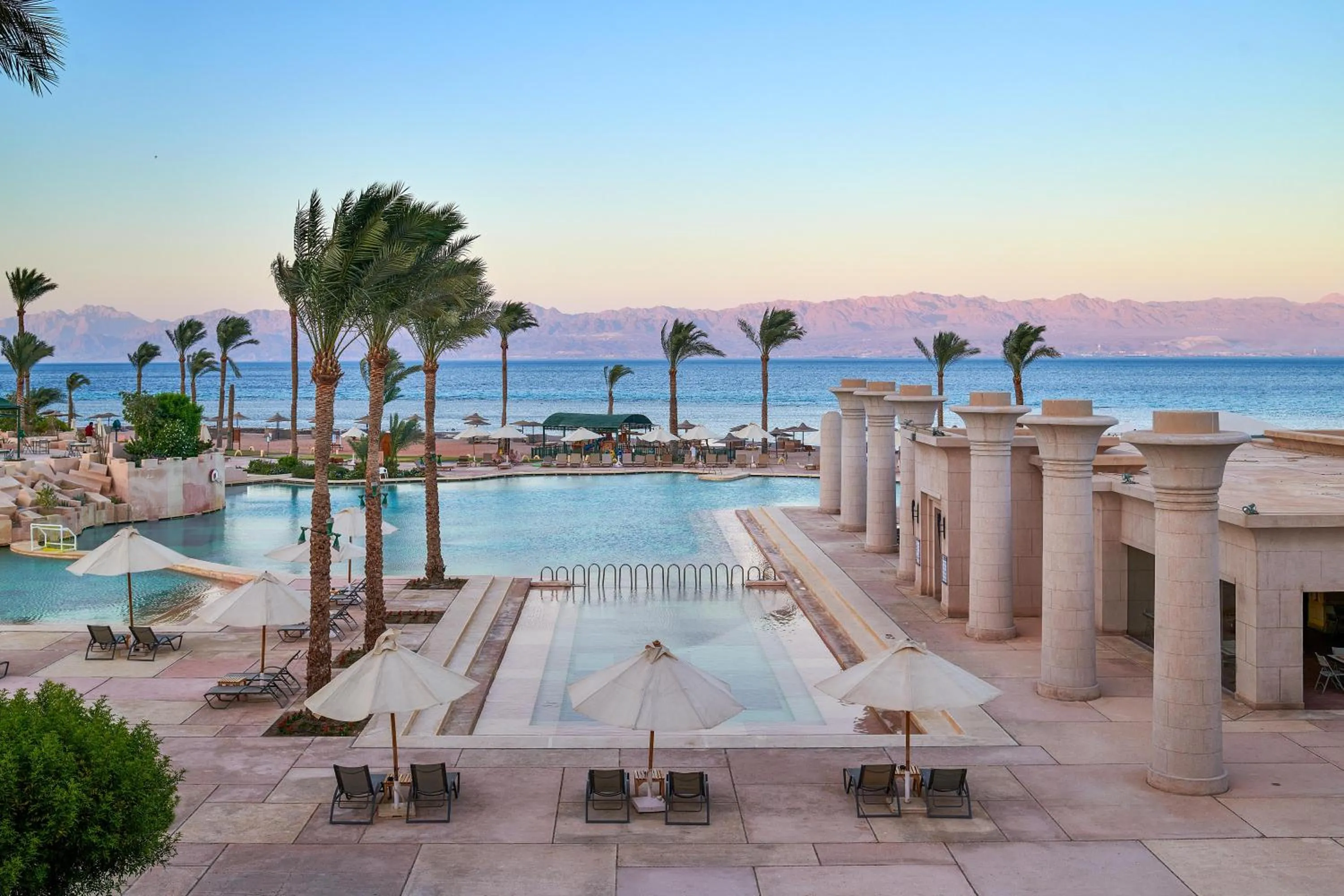 Property building in Mosaique Beach Resort Taba Heights