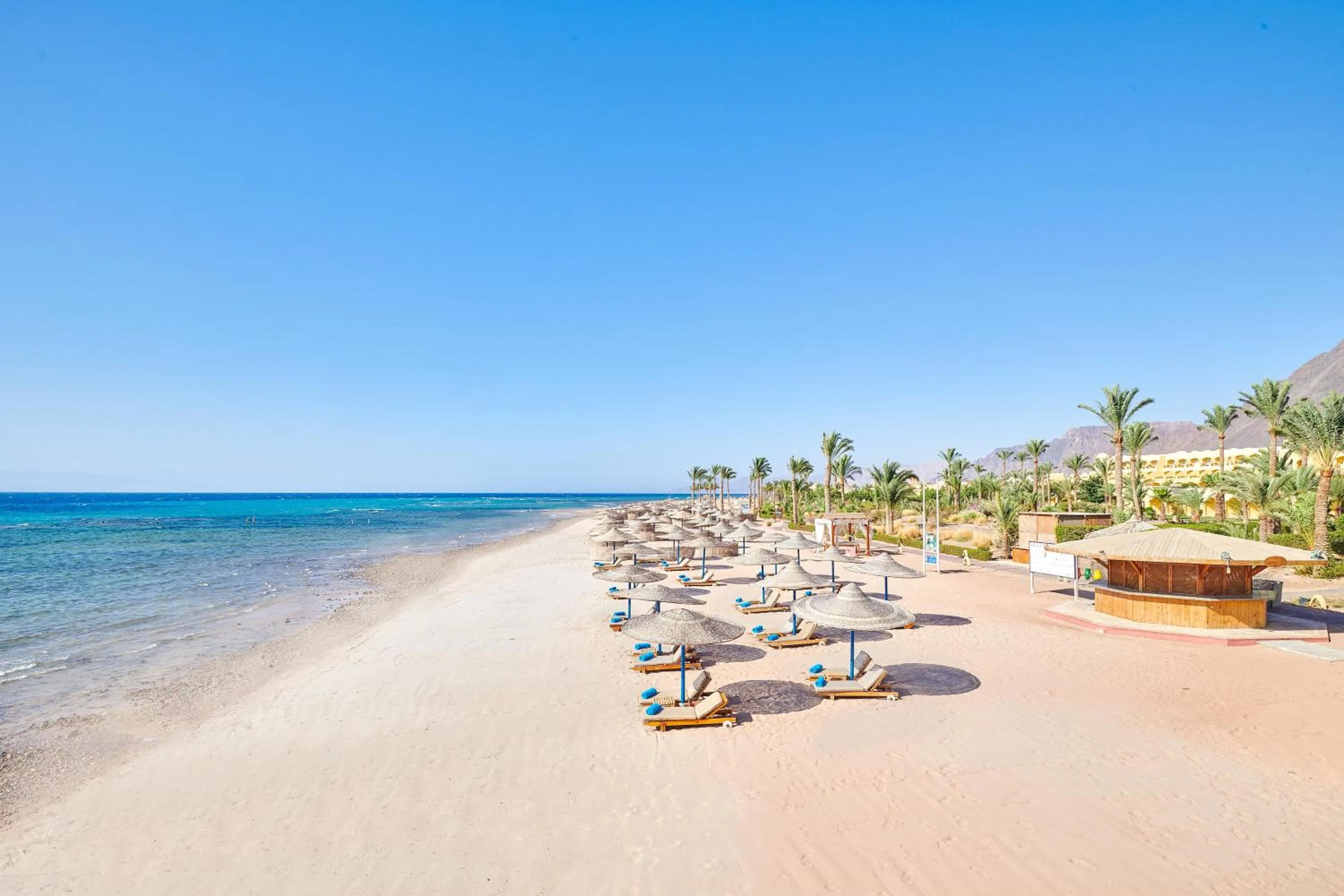 Beach in Mosaique Beach Resort Taba Heights