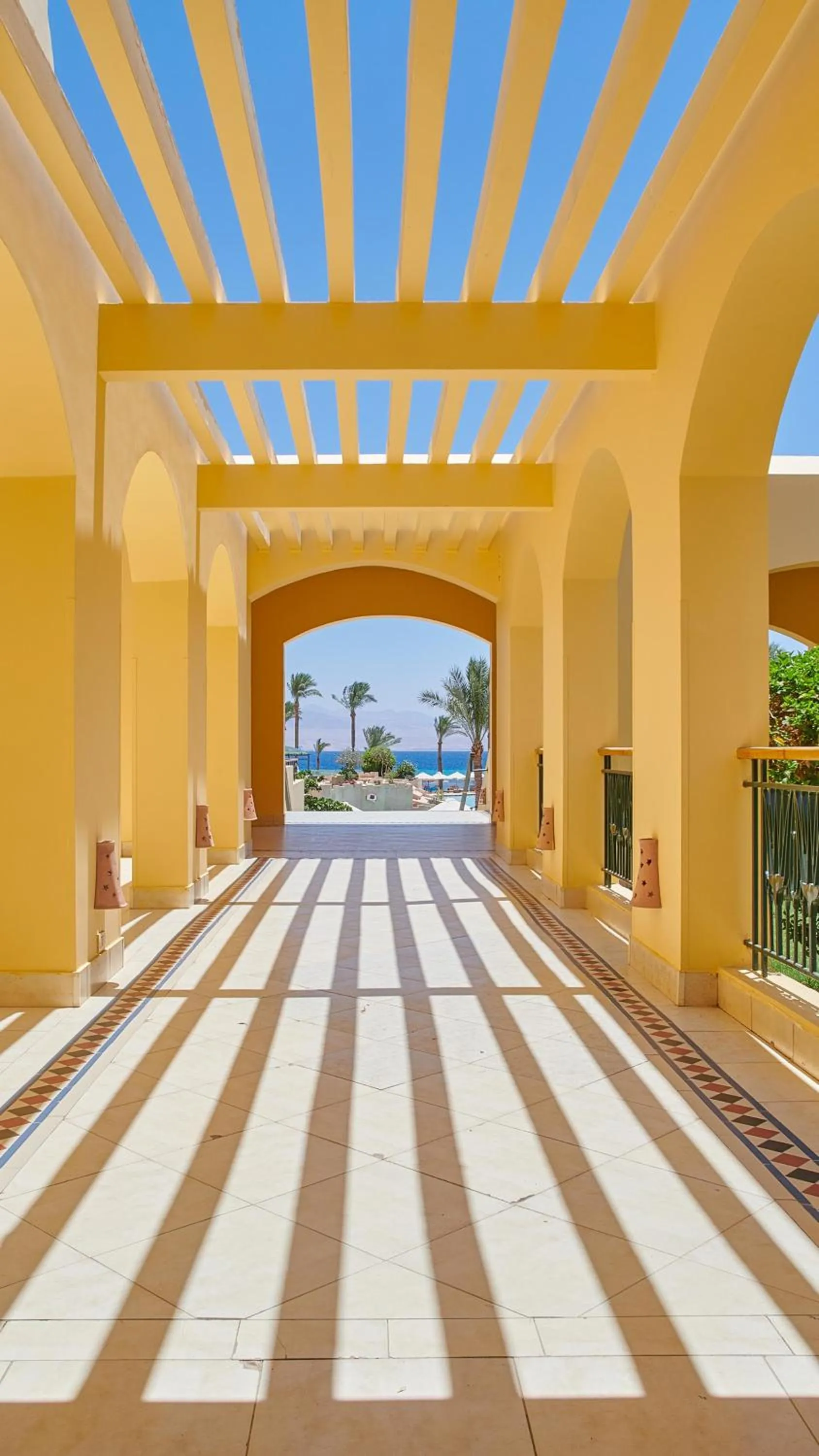Property building in Mosaique Beach Resort Taba Heights