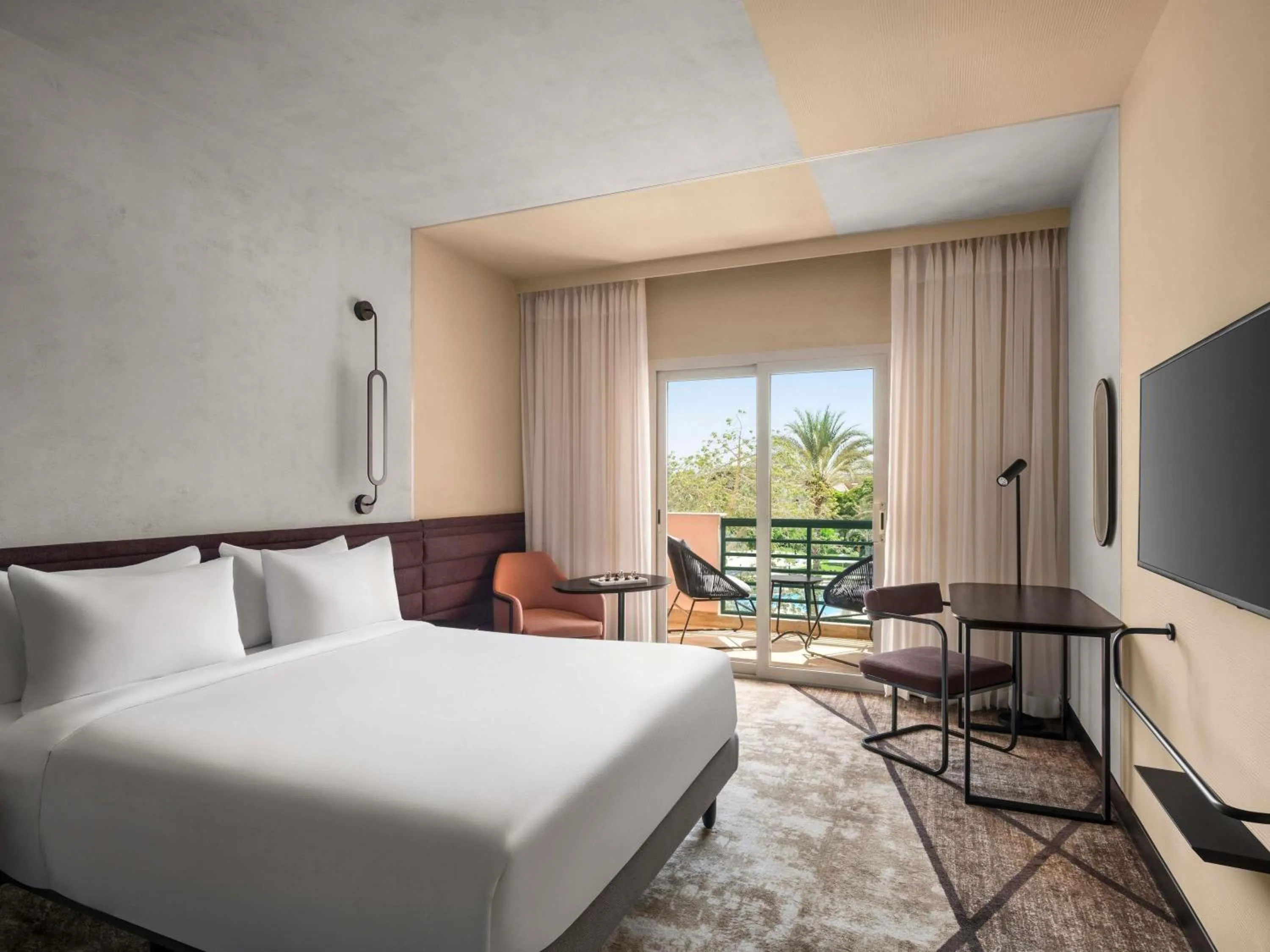 Bedroom, Bed in Novotel Cairo 6th Of October