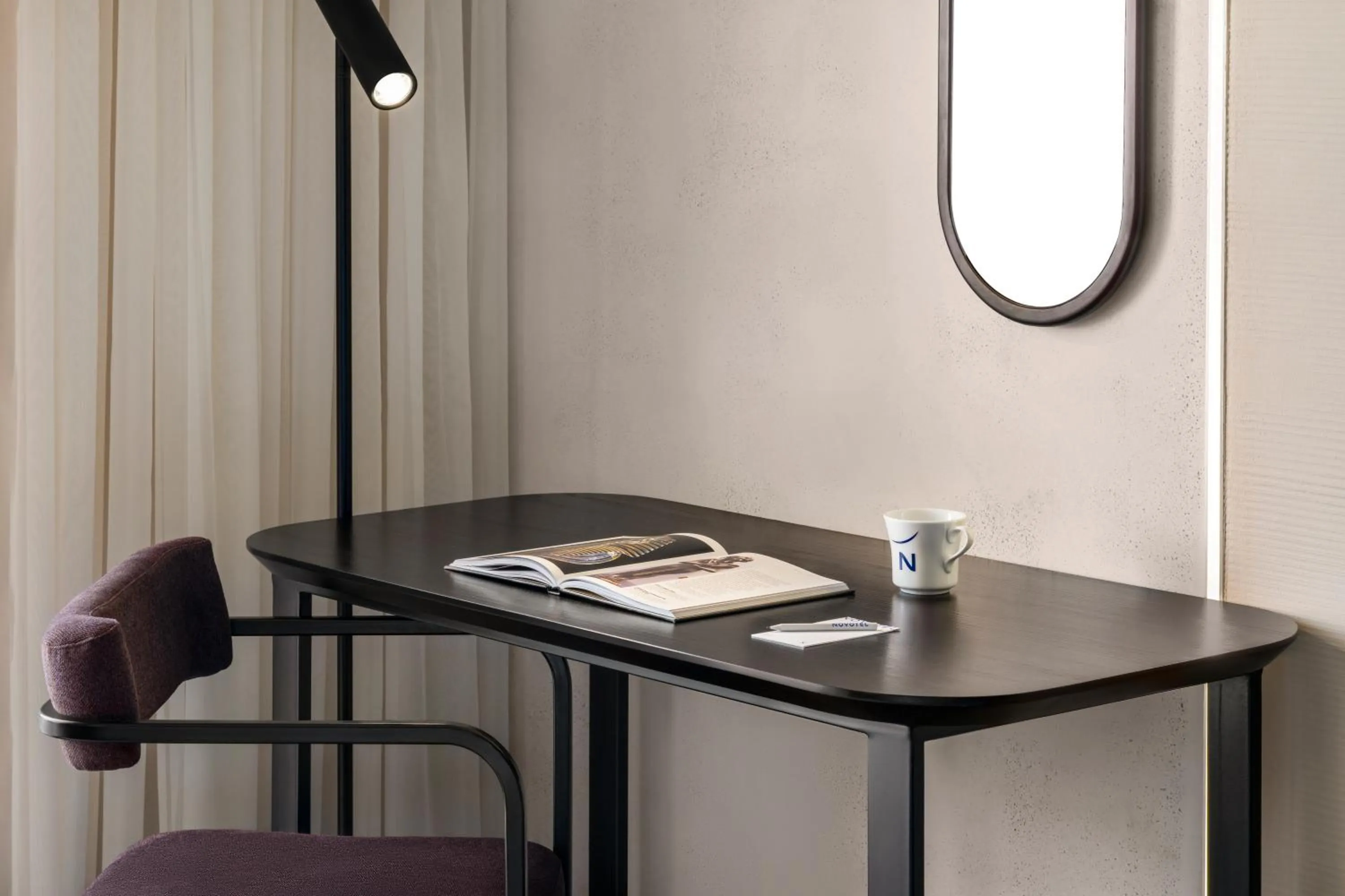 Seating area in Novotel Cairo 6th Of October