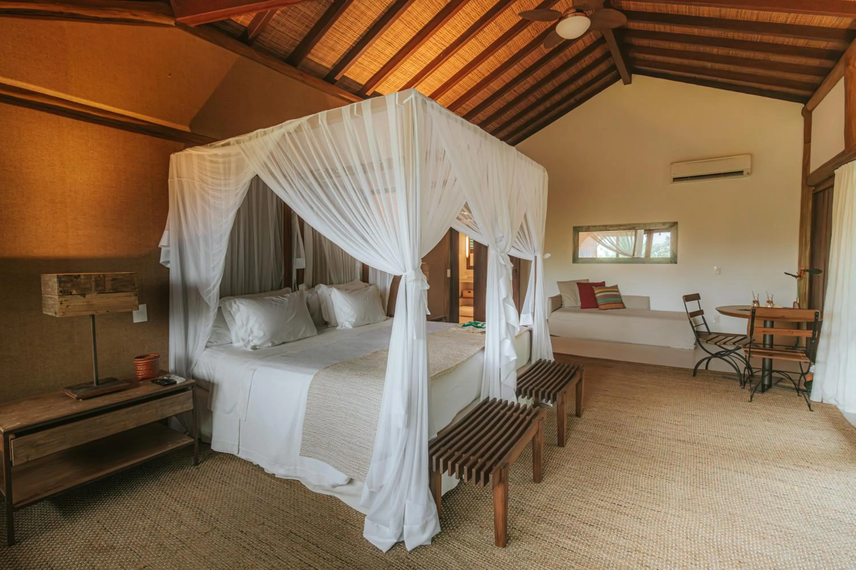 Bed in Pousada Tutabel