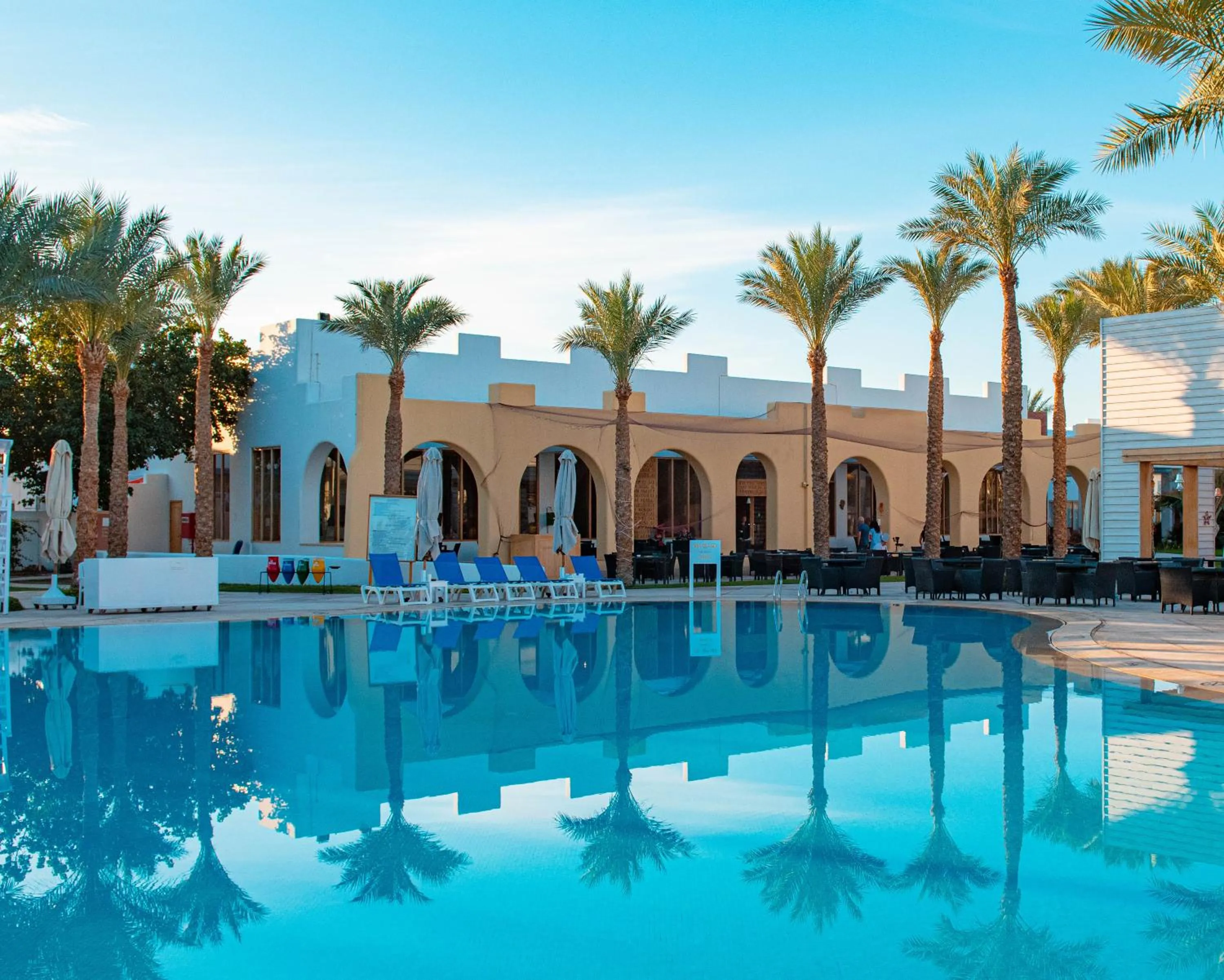 Pool view in Hotel Novotel Sharm El-Sheikh