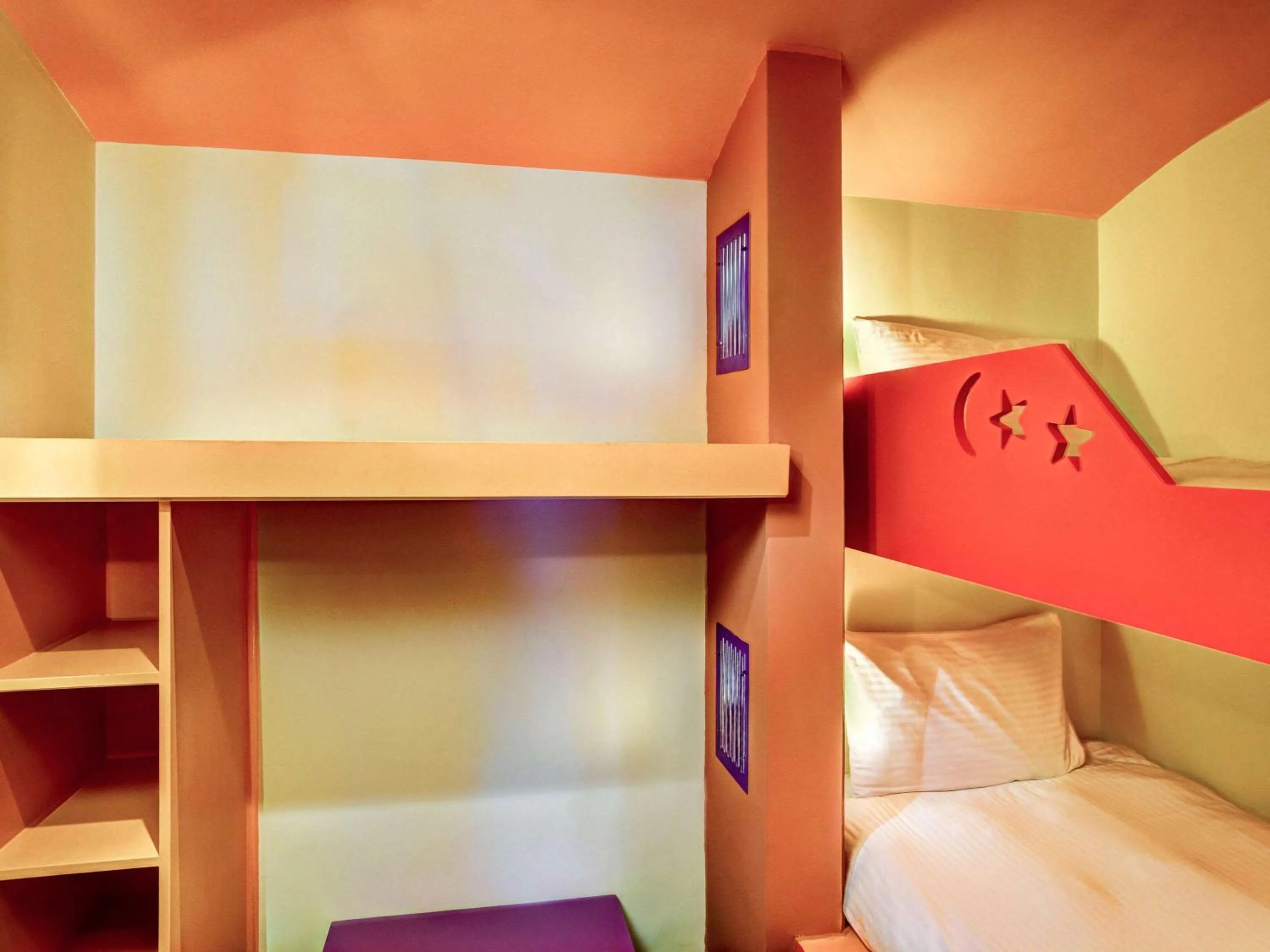  Family Suite with a Separate Bunk Beds Kids room, Garden side (Palm Wing) in Hotel Novotel Sharm El-Sheikh