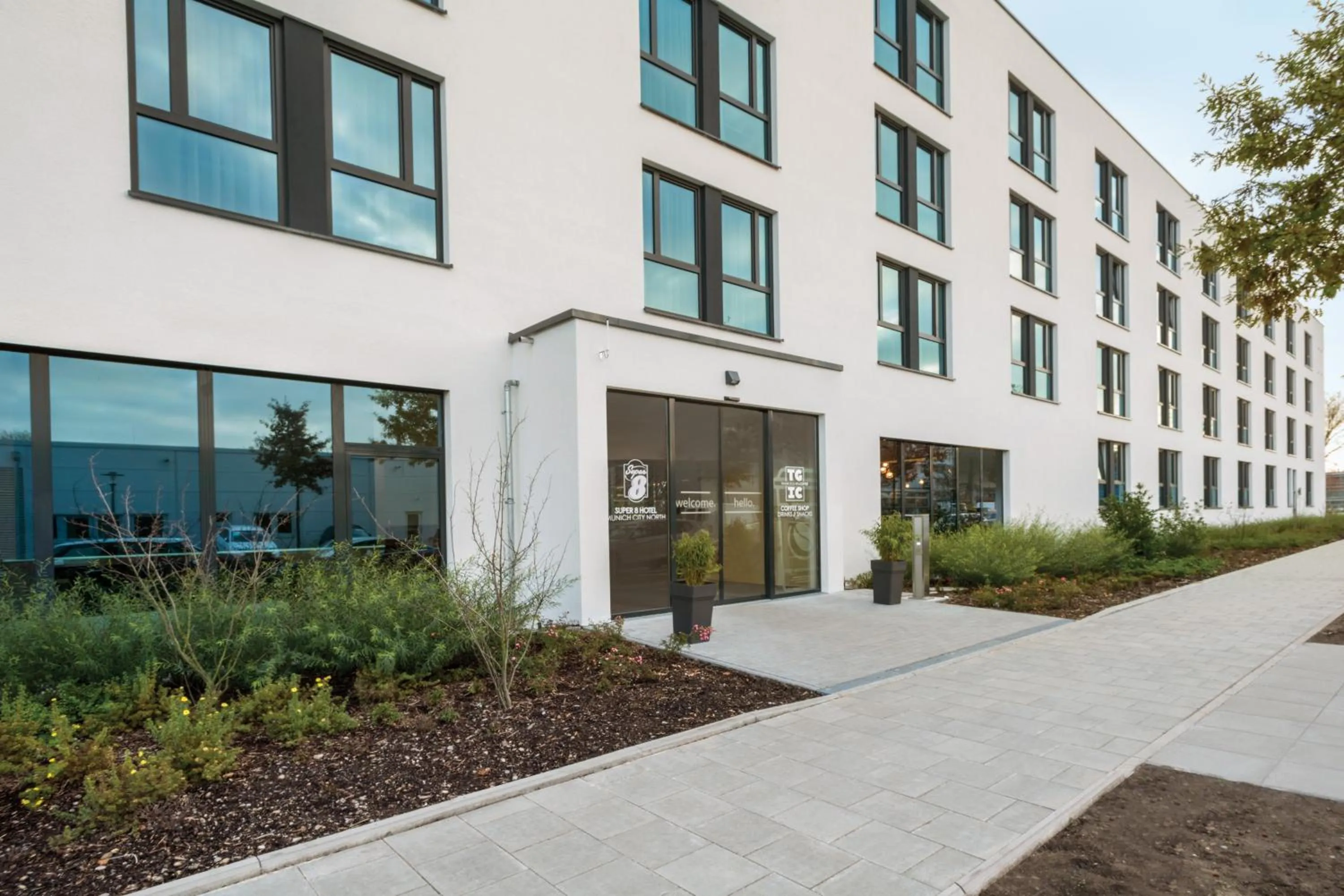 Property building in Super 8 by Wyndham Munich City North