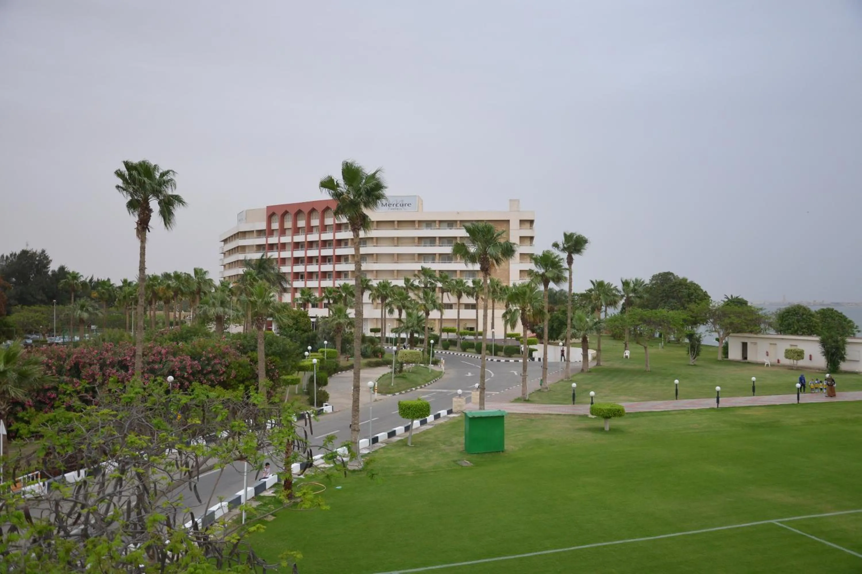 Garden view in Mercure Ismailia Forsan Island