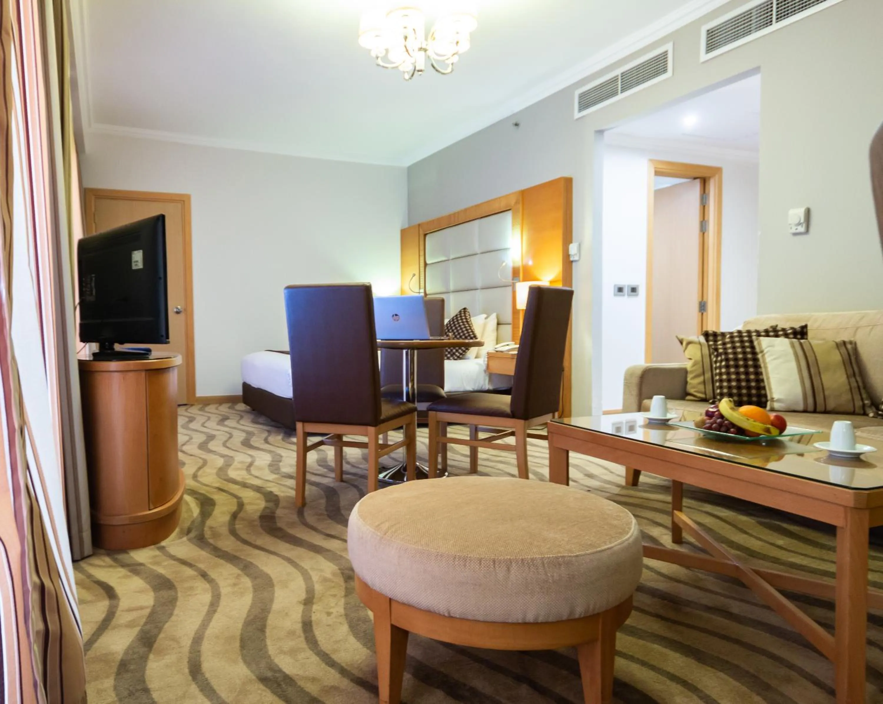 Seating area in Mercure Ismailia Forsan Island