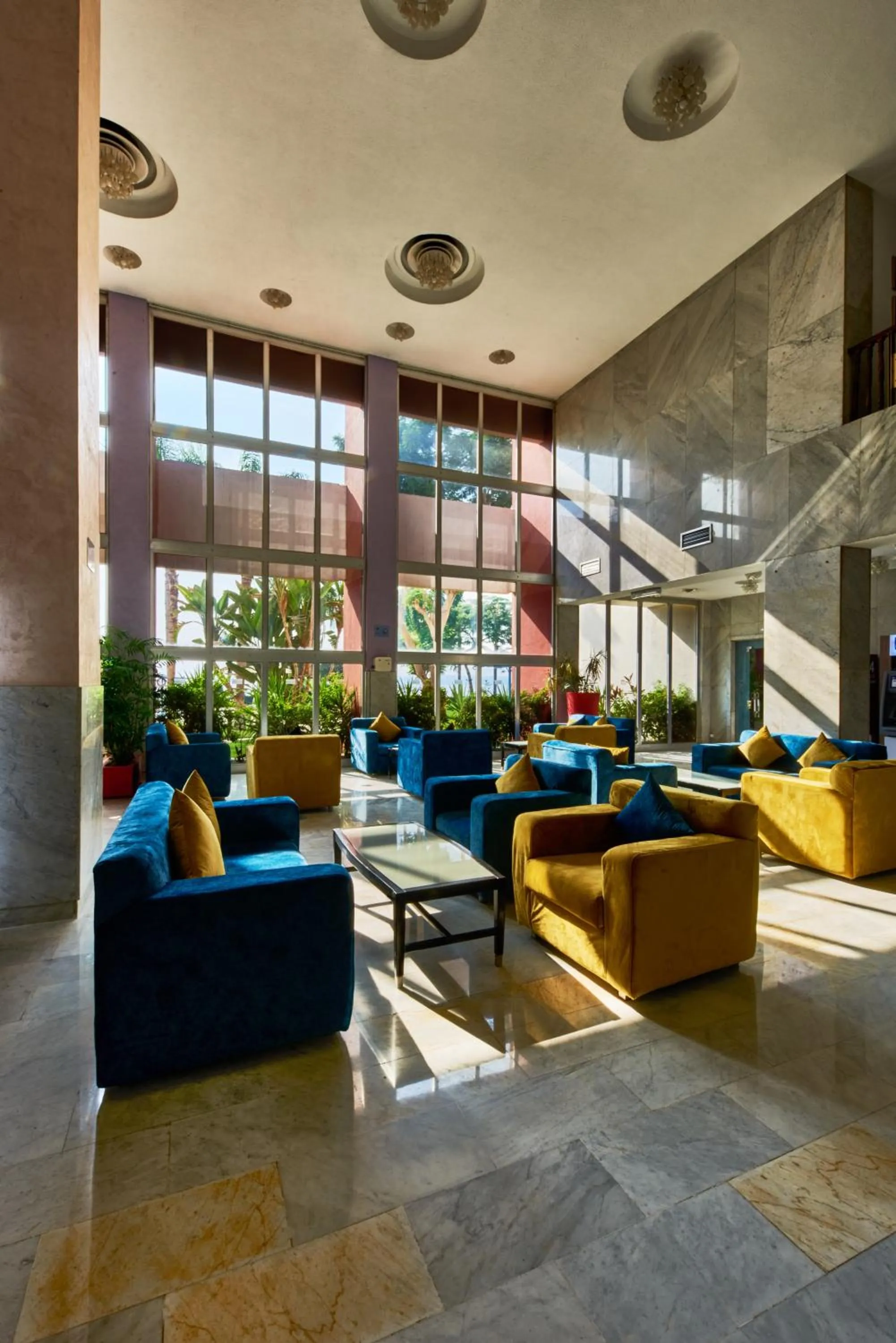 Lobby or reception in Mercure Ismailia Forsan Island