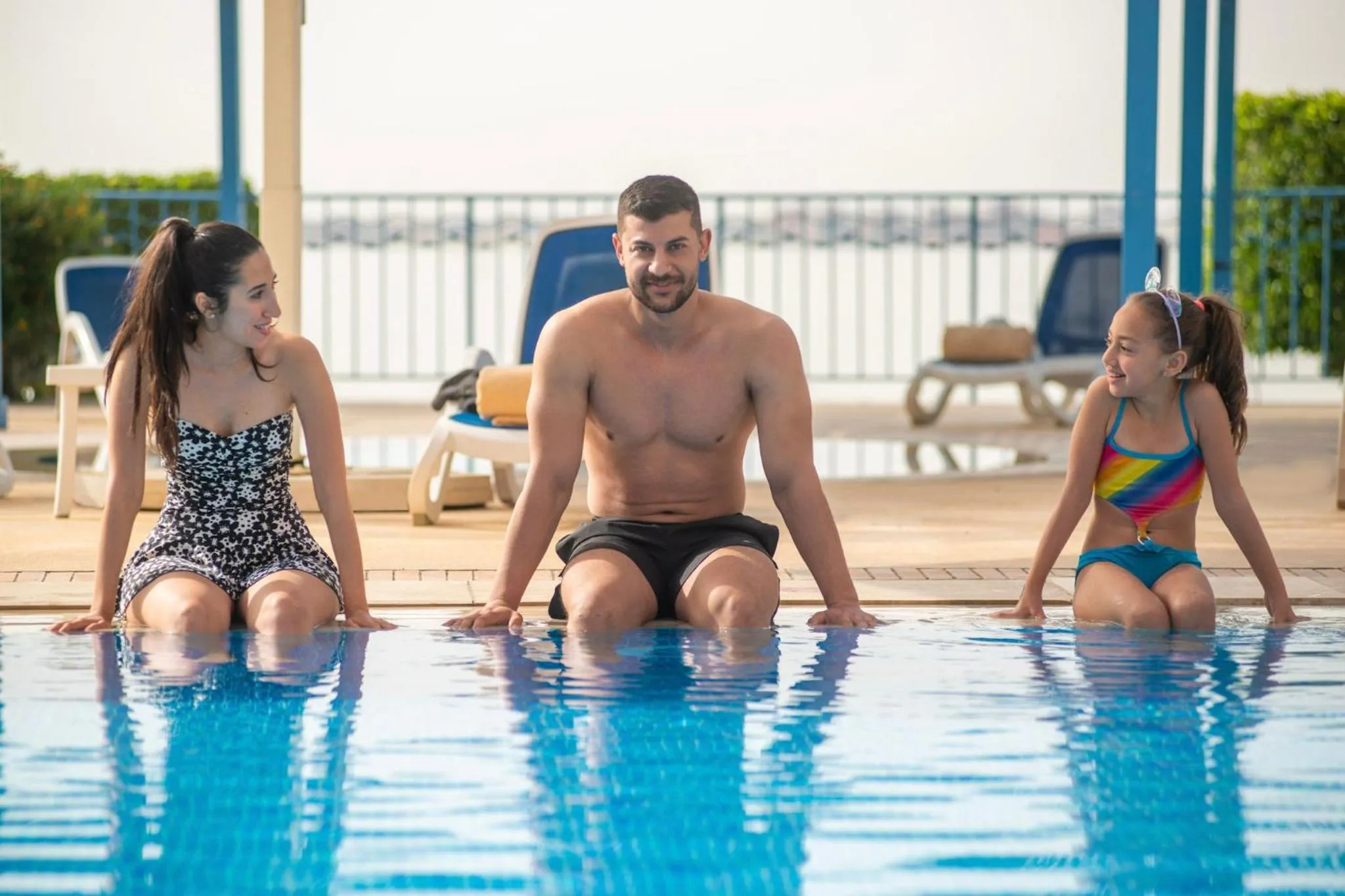 Swimming pool in Mercure Ismailia Forsan Island