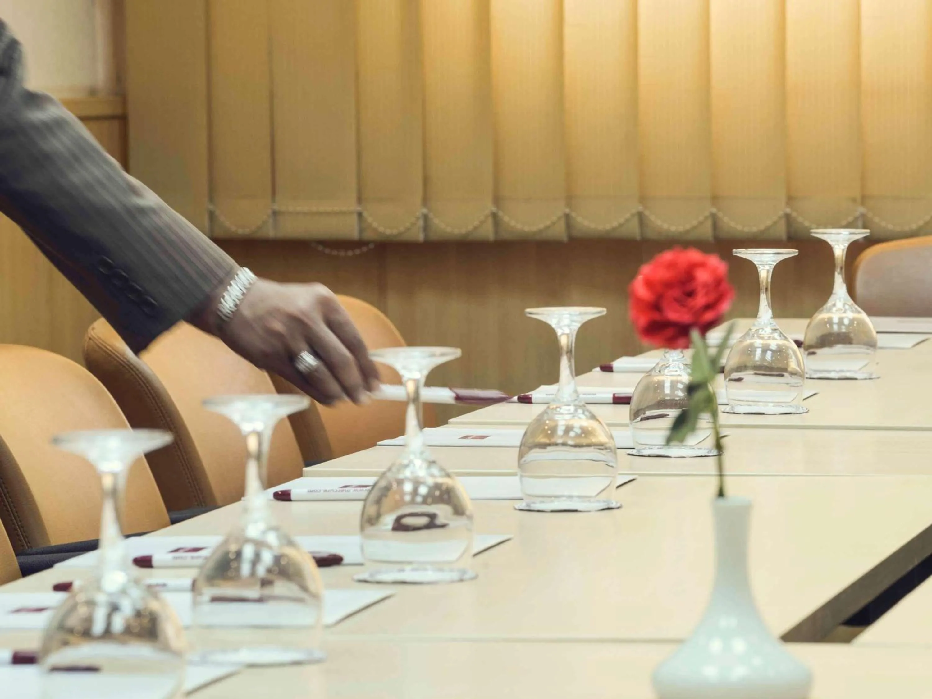 On site in Mercure Ismailia Forsan Island