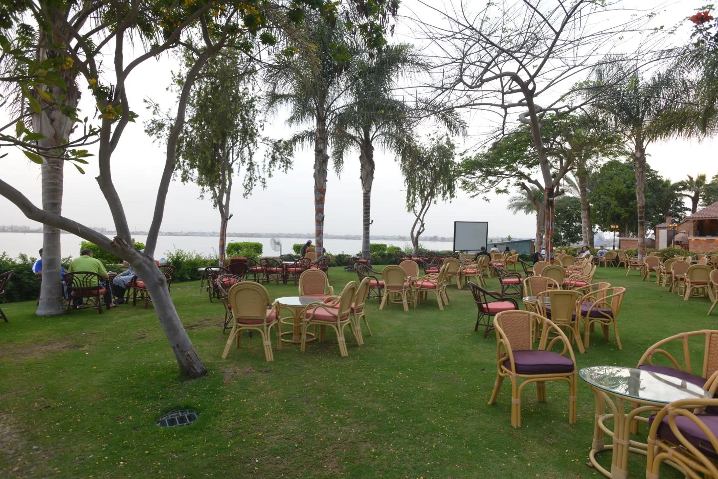 Garden in Mercure Ismailia Forsan Island