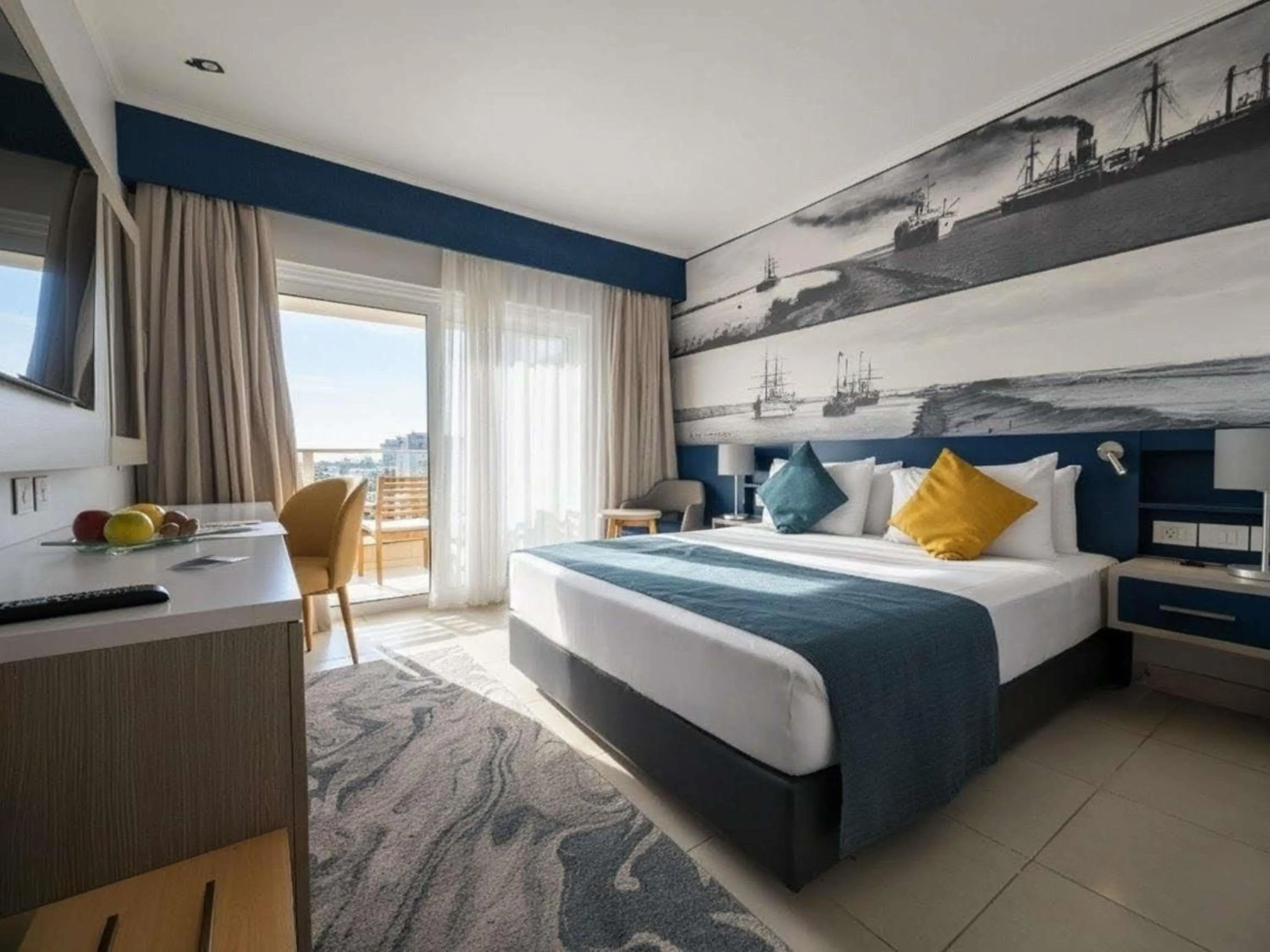 Bedroom, Bed in Mercure Ismailia Forsan Island