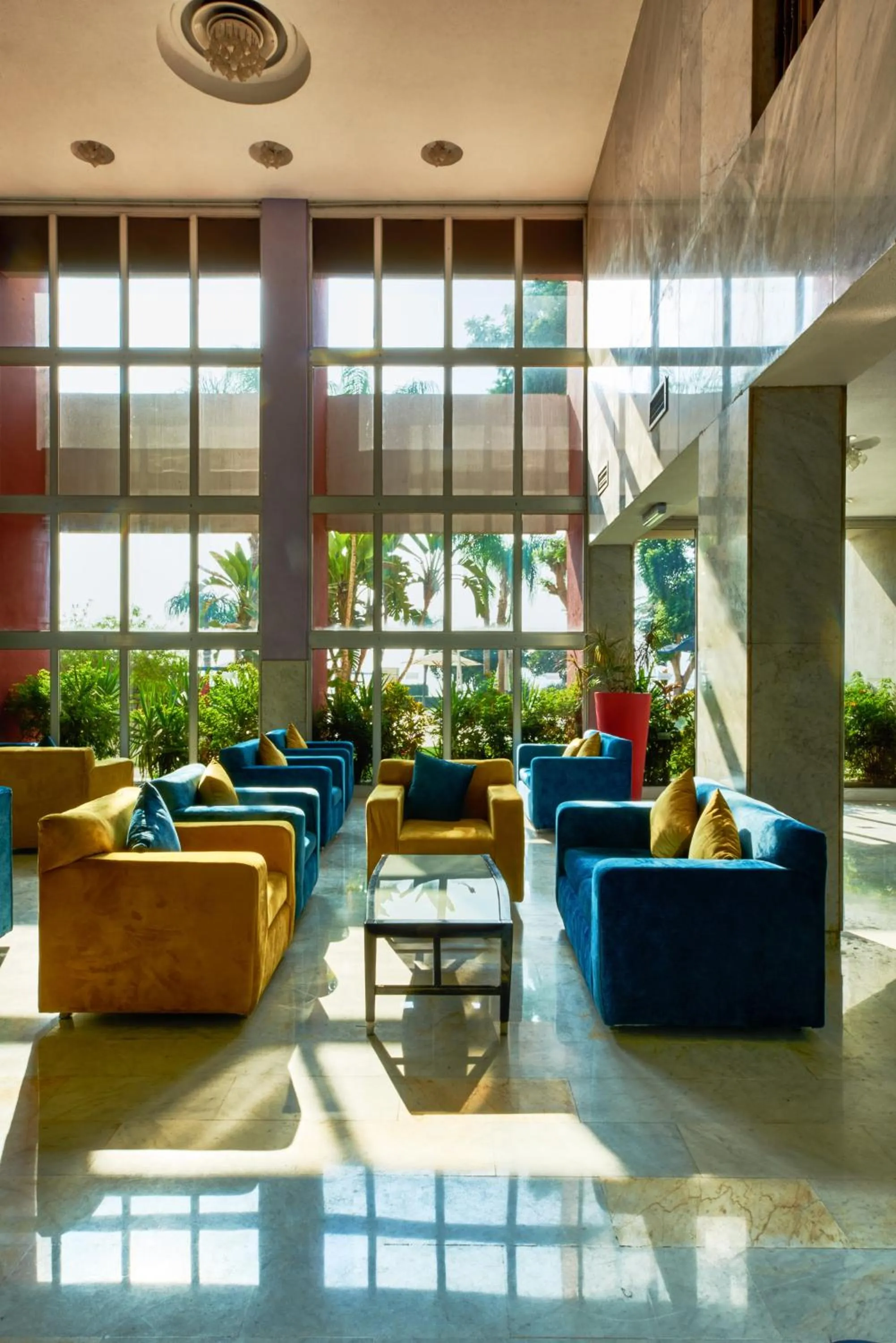 Lobby or reception in Mercure Ismailia Forsan Island