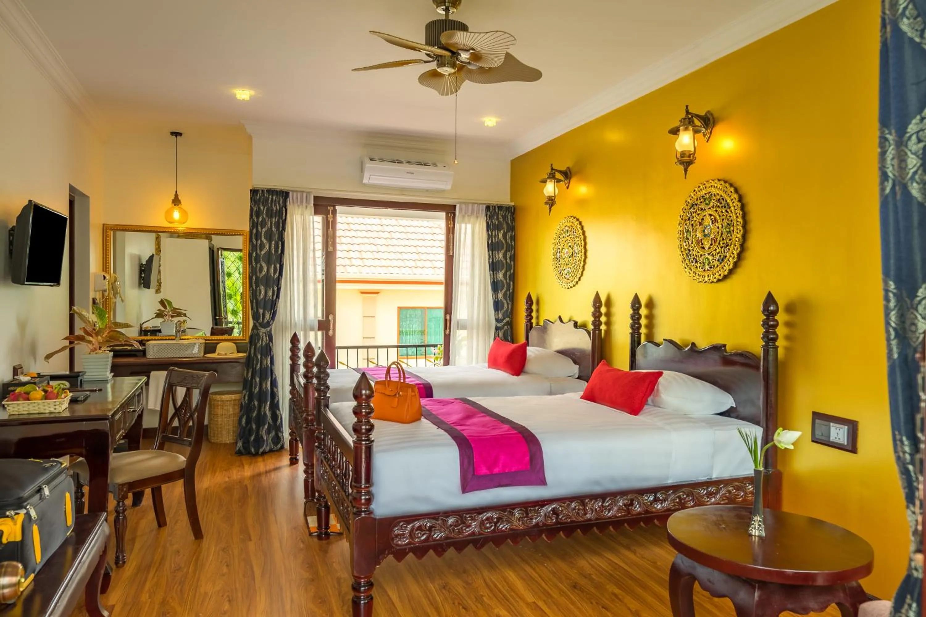 Bedroom, Bed in Beyond Yangon Inn