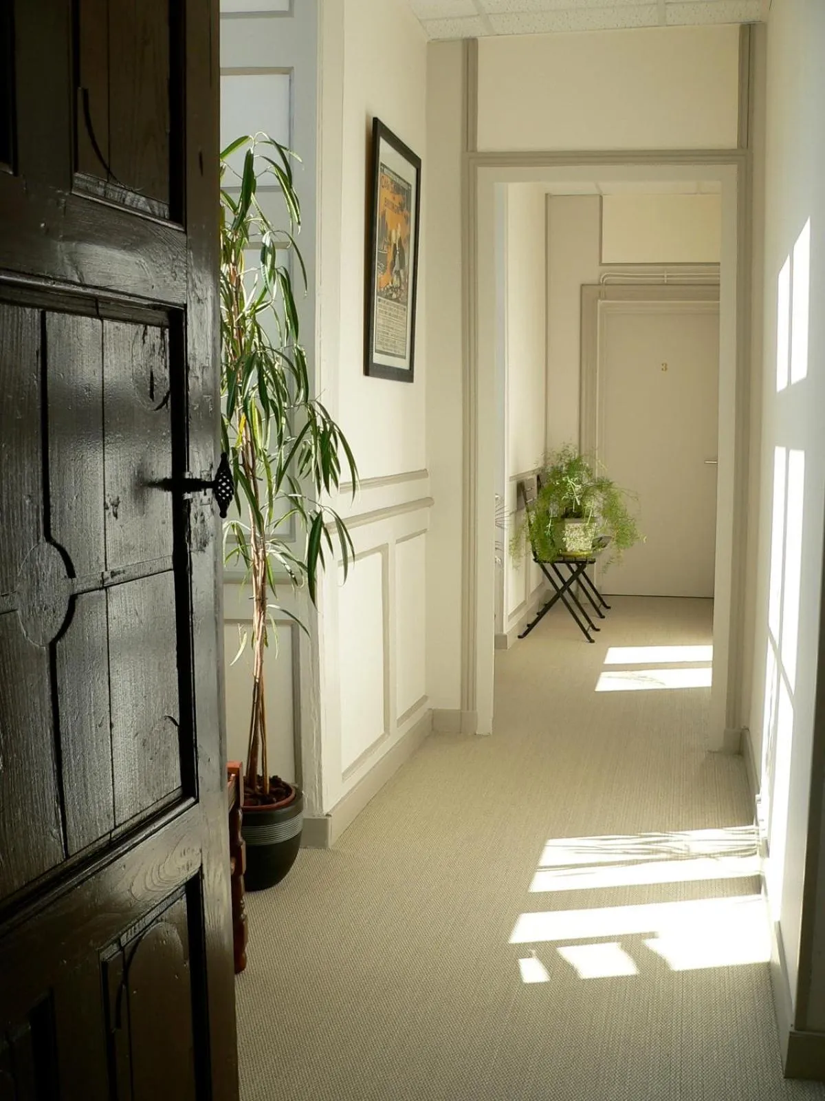 Decorative detail in Au Fin Gourmet