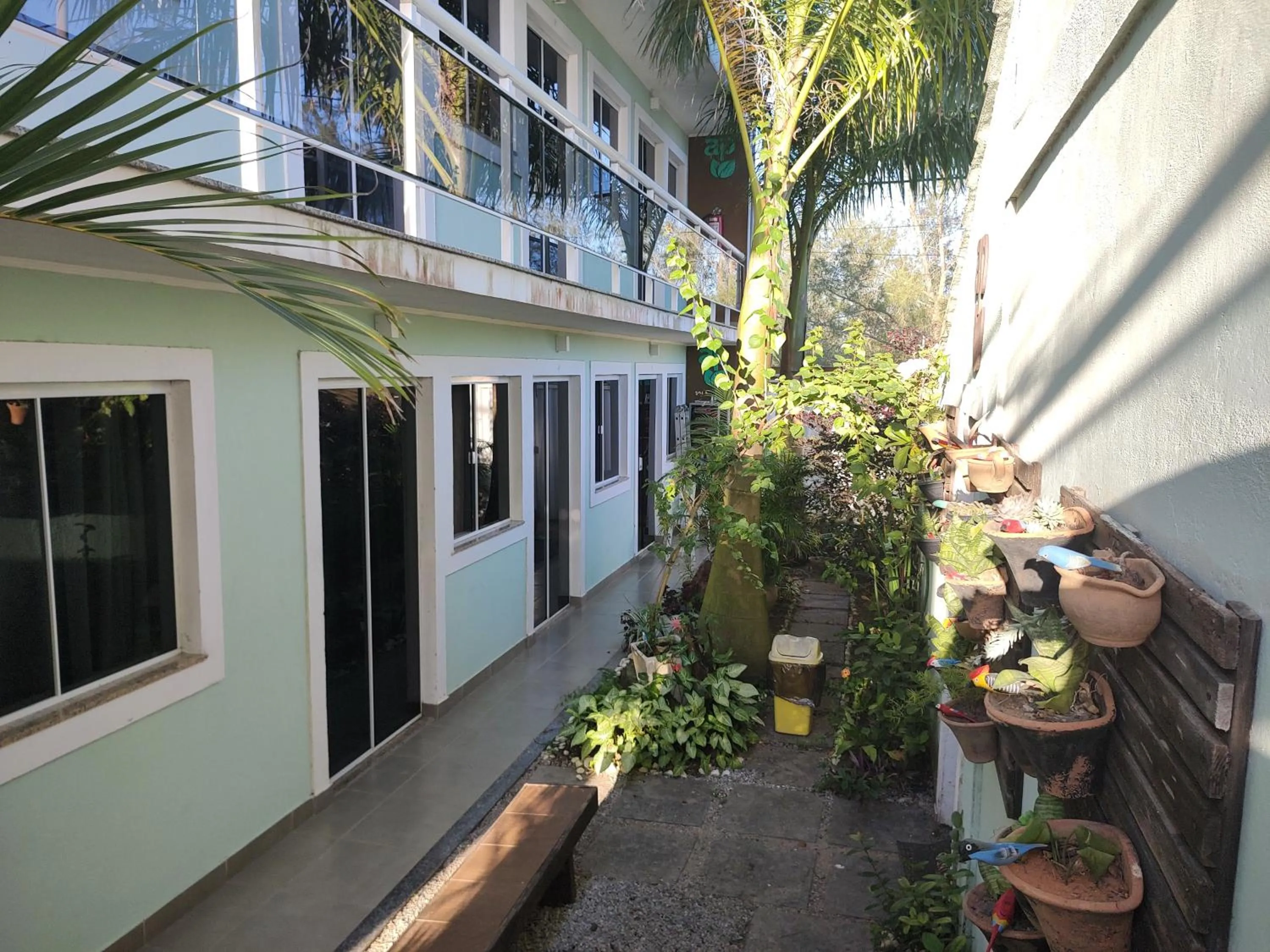 Garden in Airport Pousada