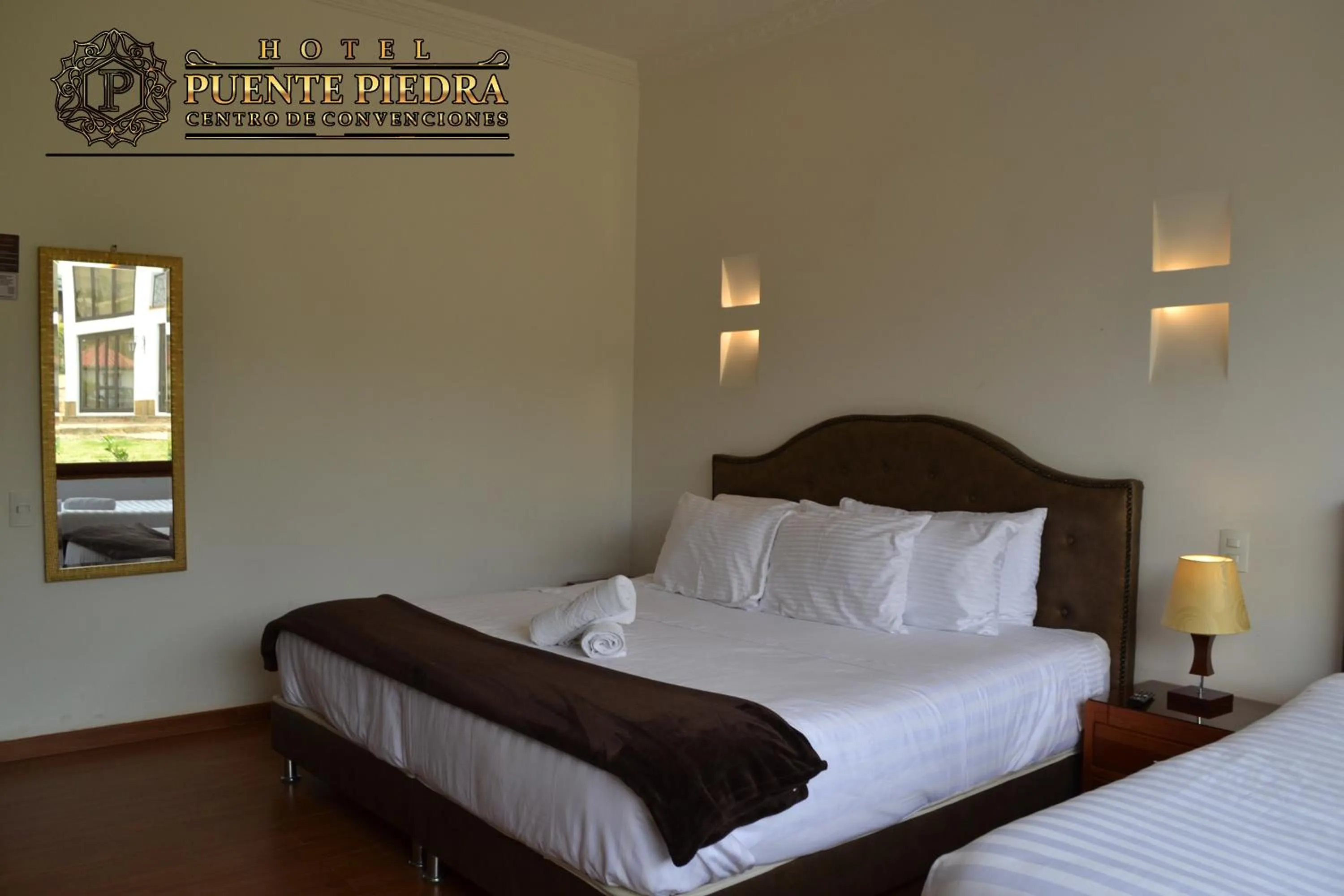 Bed in Hotel Puente Piedra