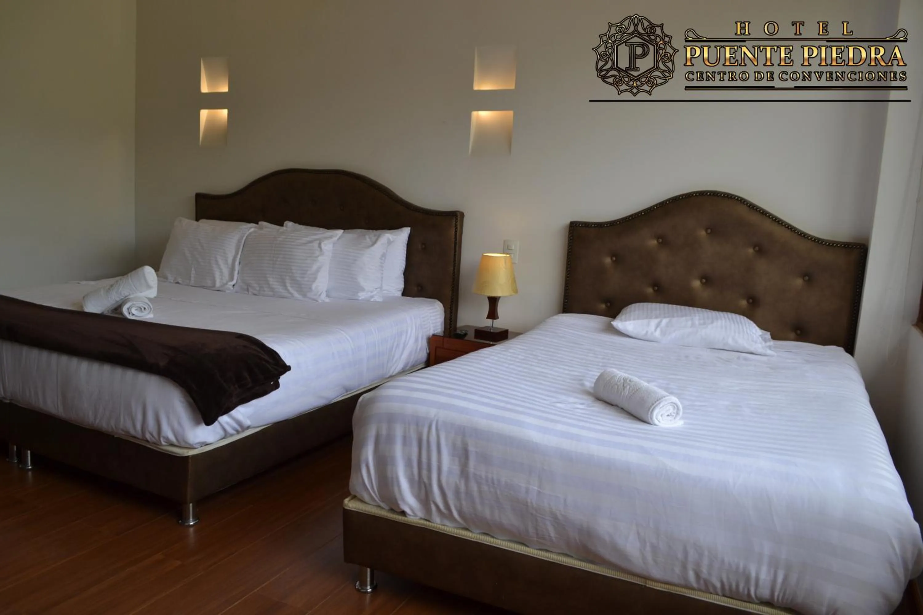 Bed in Hotel Puente Piedra