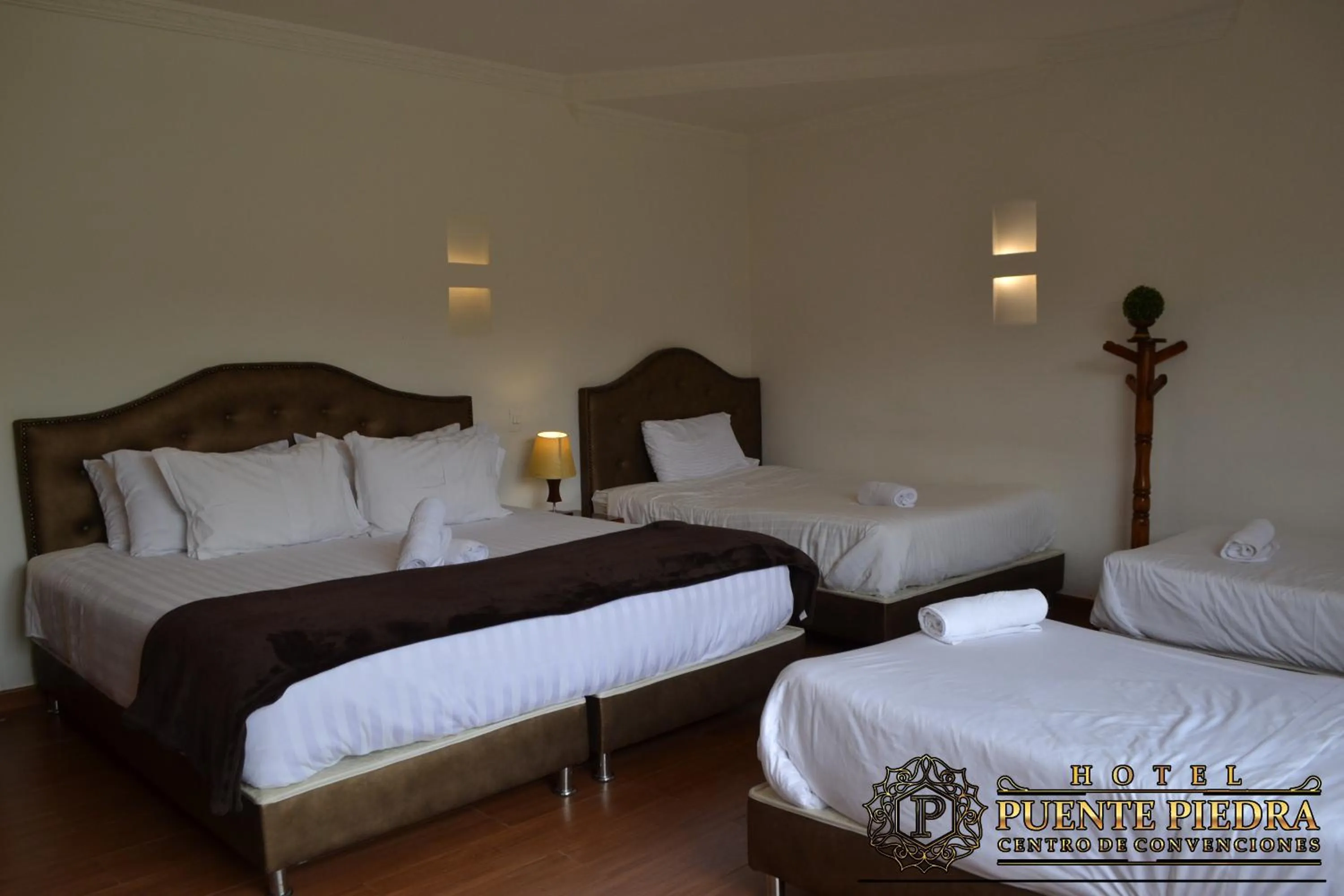 Bed in Hotel Puente Piedra