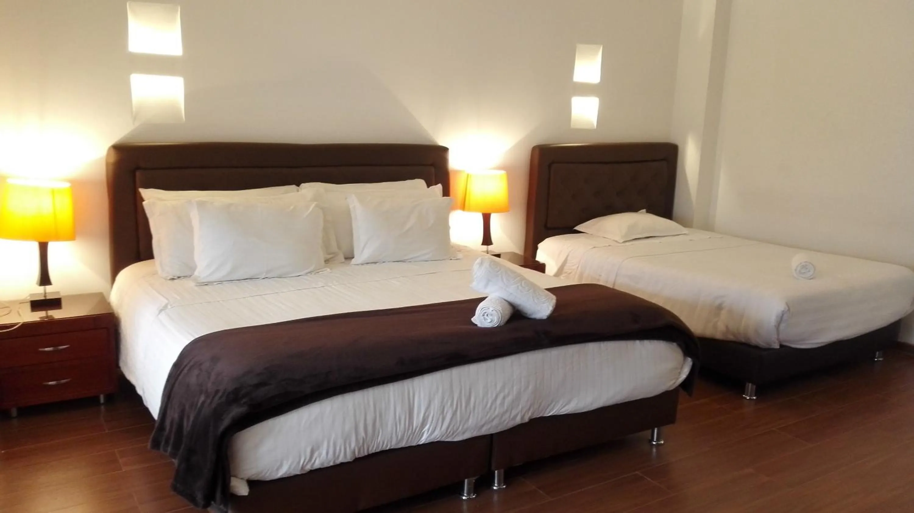 Bed in Hotel Puente Piedra