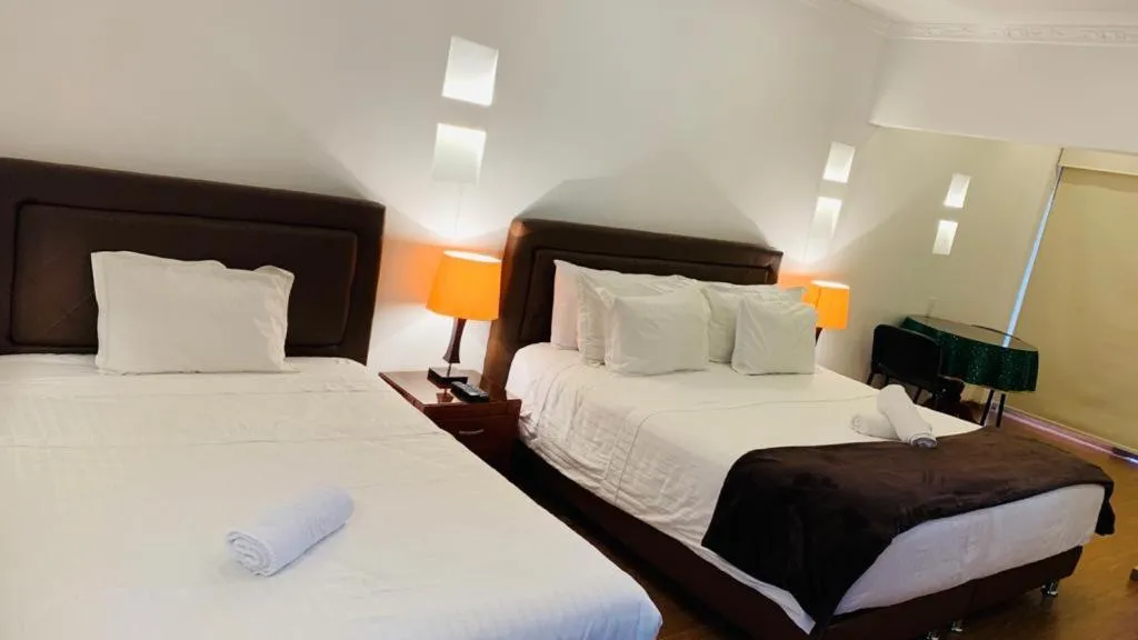 Bed in Hotel Puente Piedra