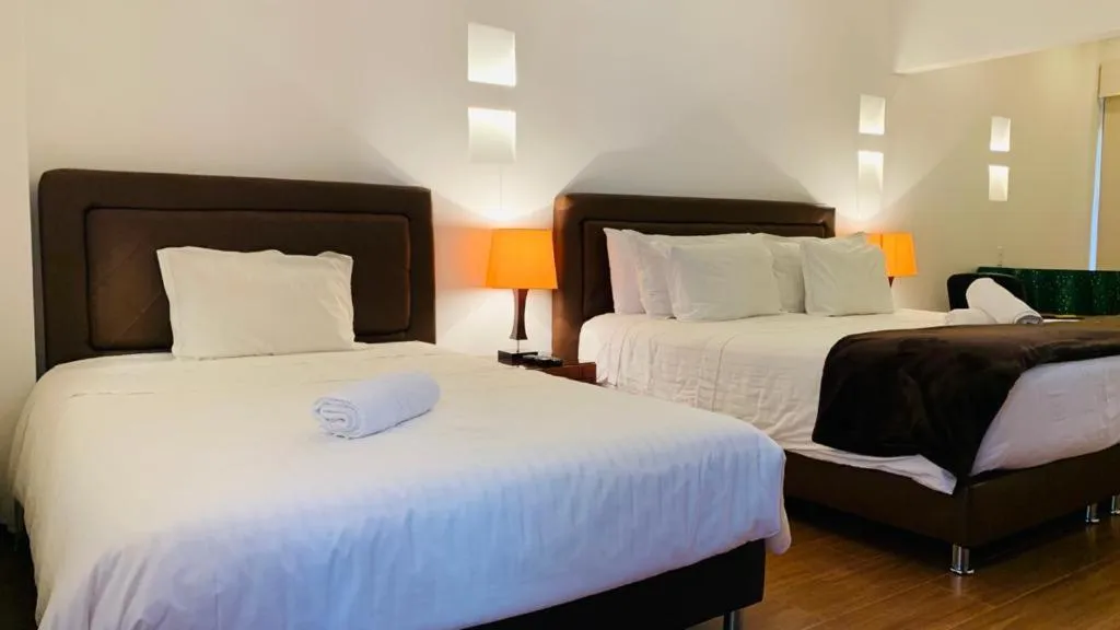Bed in Hotel Puente Piedra