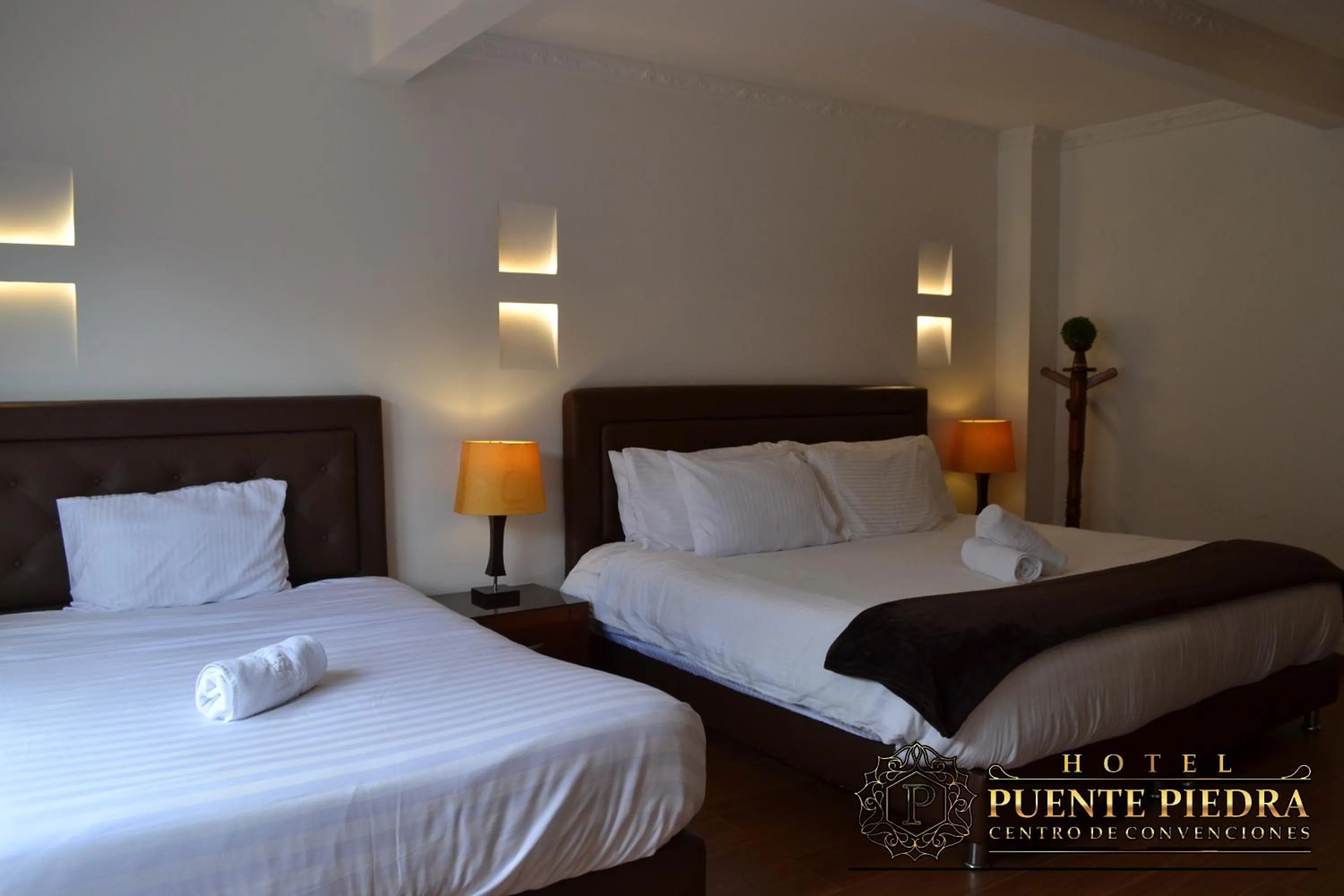 Bed in Hotel Puente Piedra