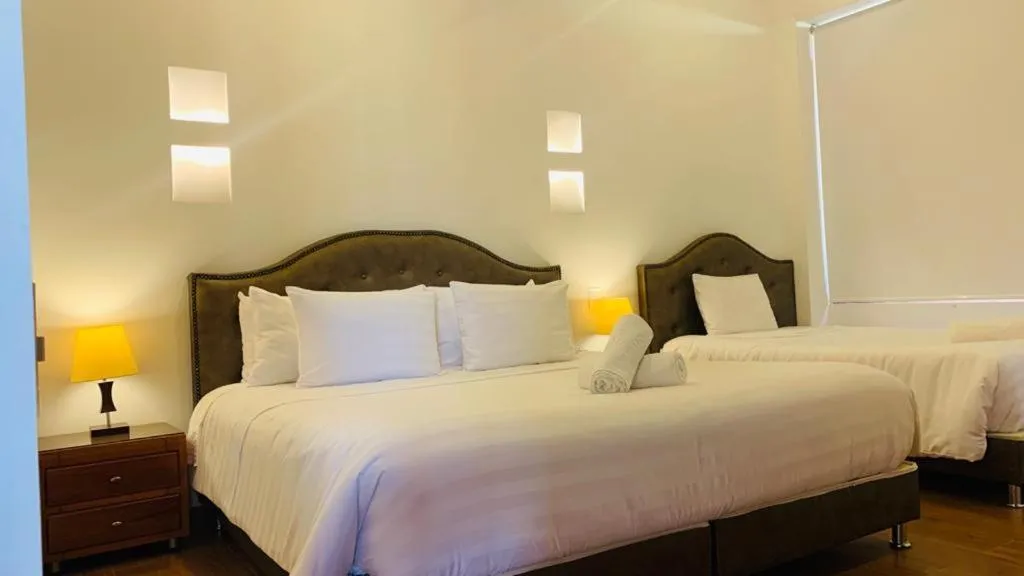 Bed in Hotel Puente Piedra