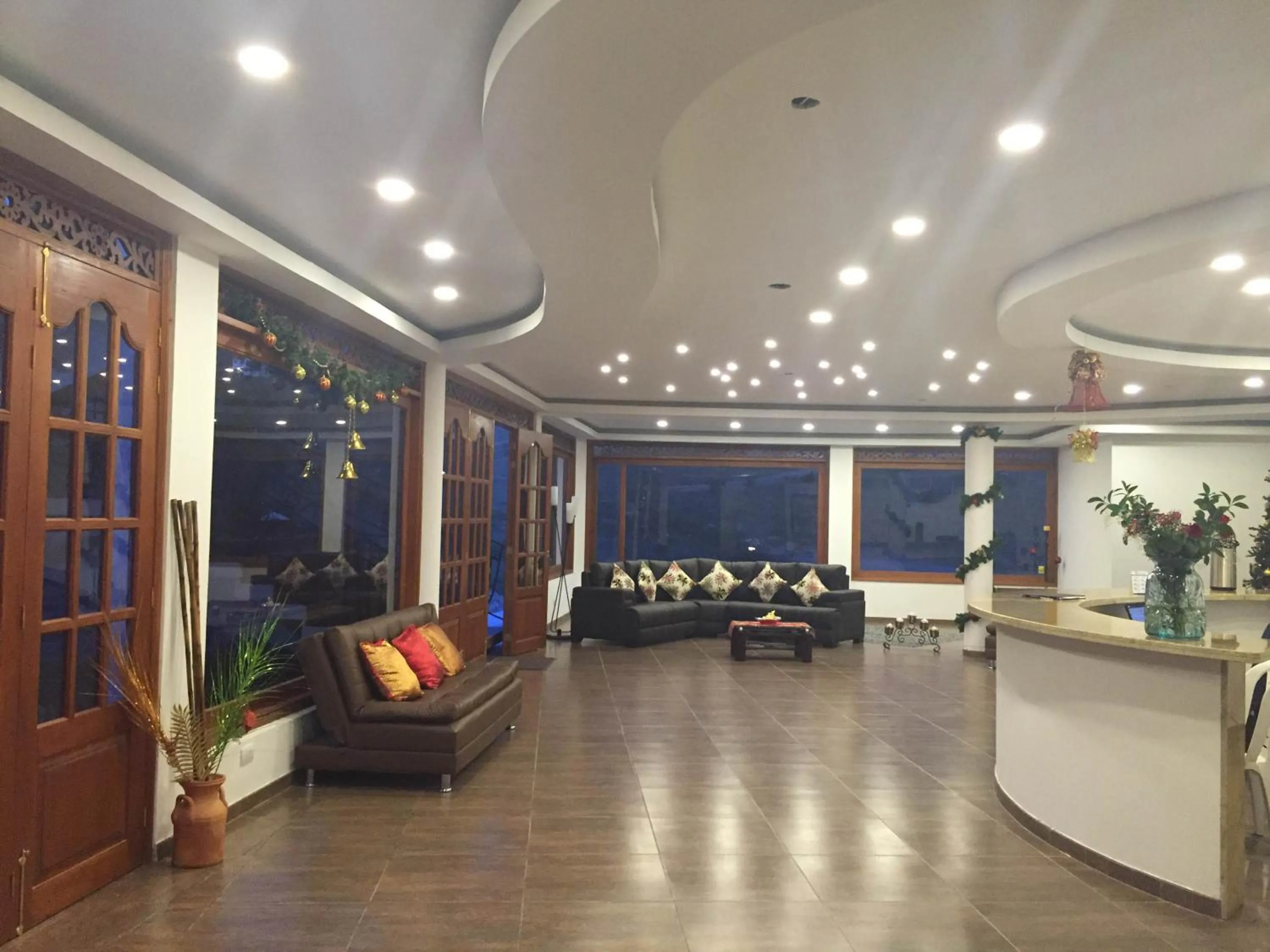 Lobby or reception in Hotel Puente Piedra