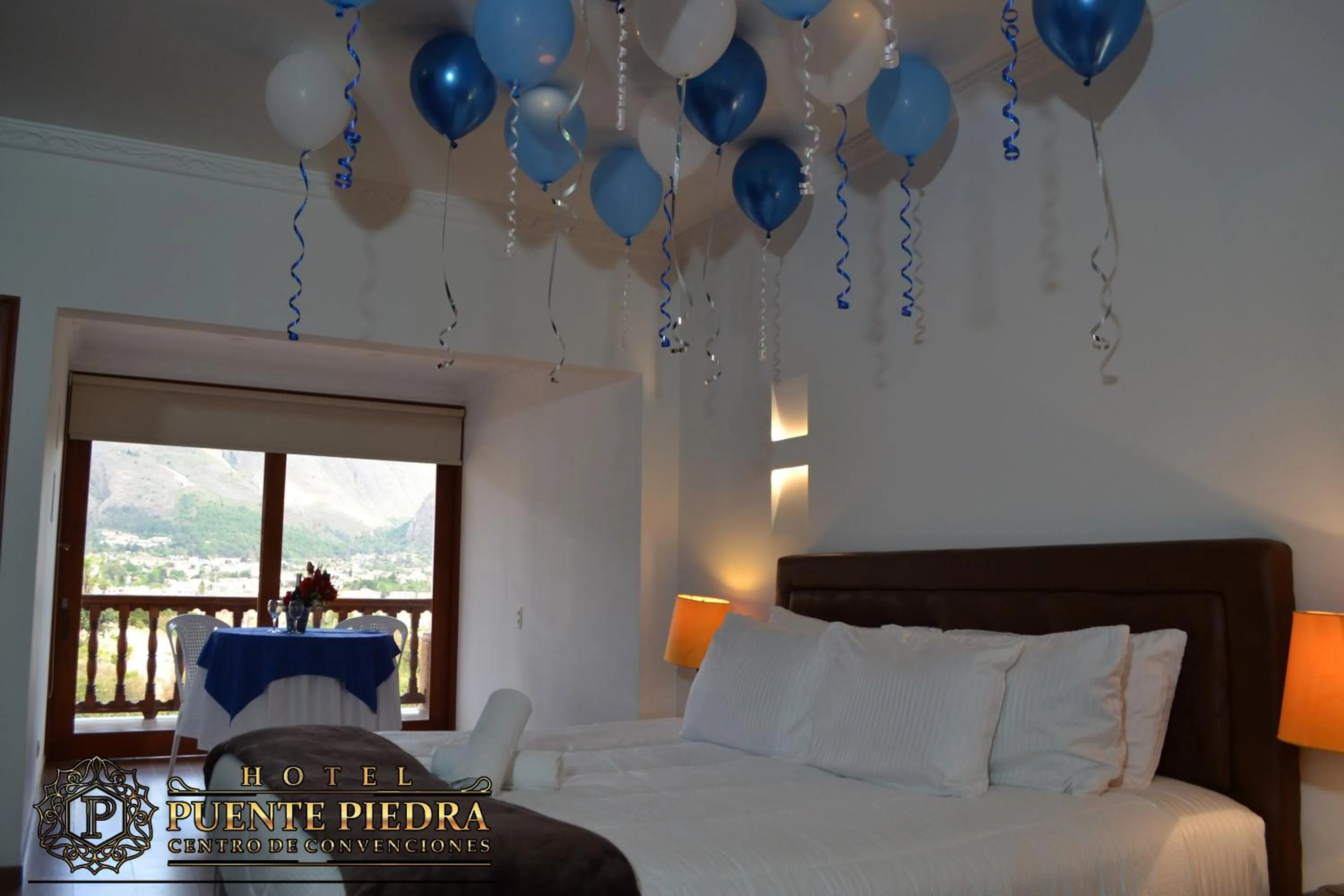 Bed in Hotel Puente Piedra