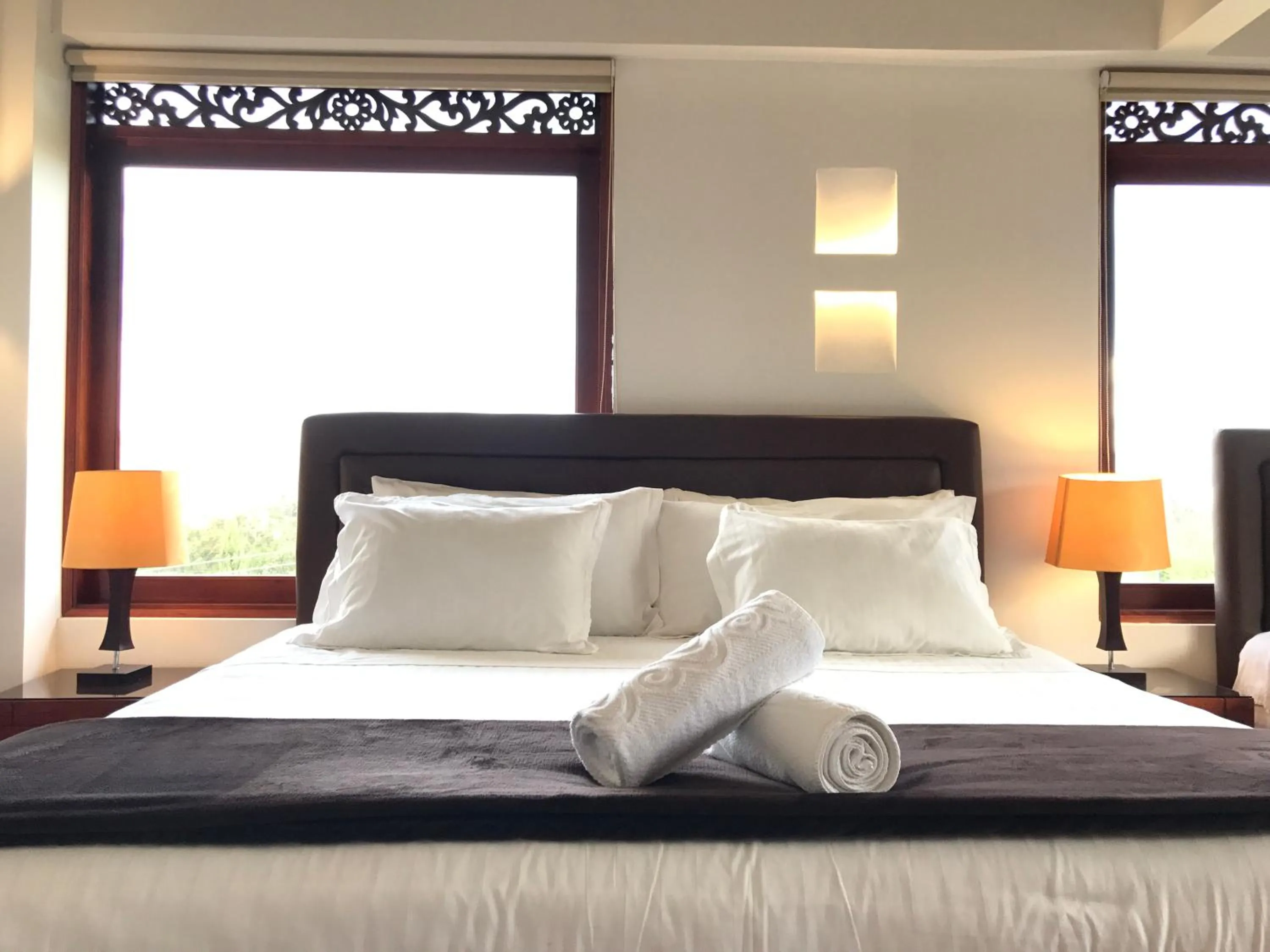 Bed in Hotel Puente Piedra