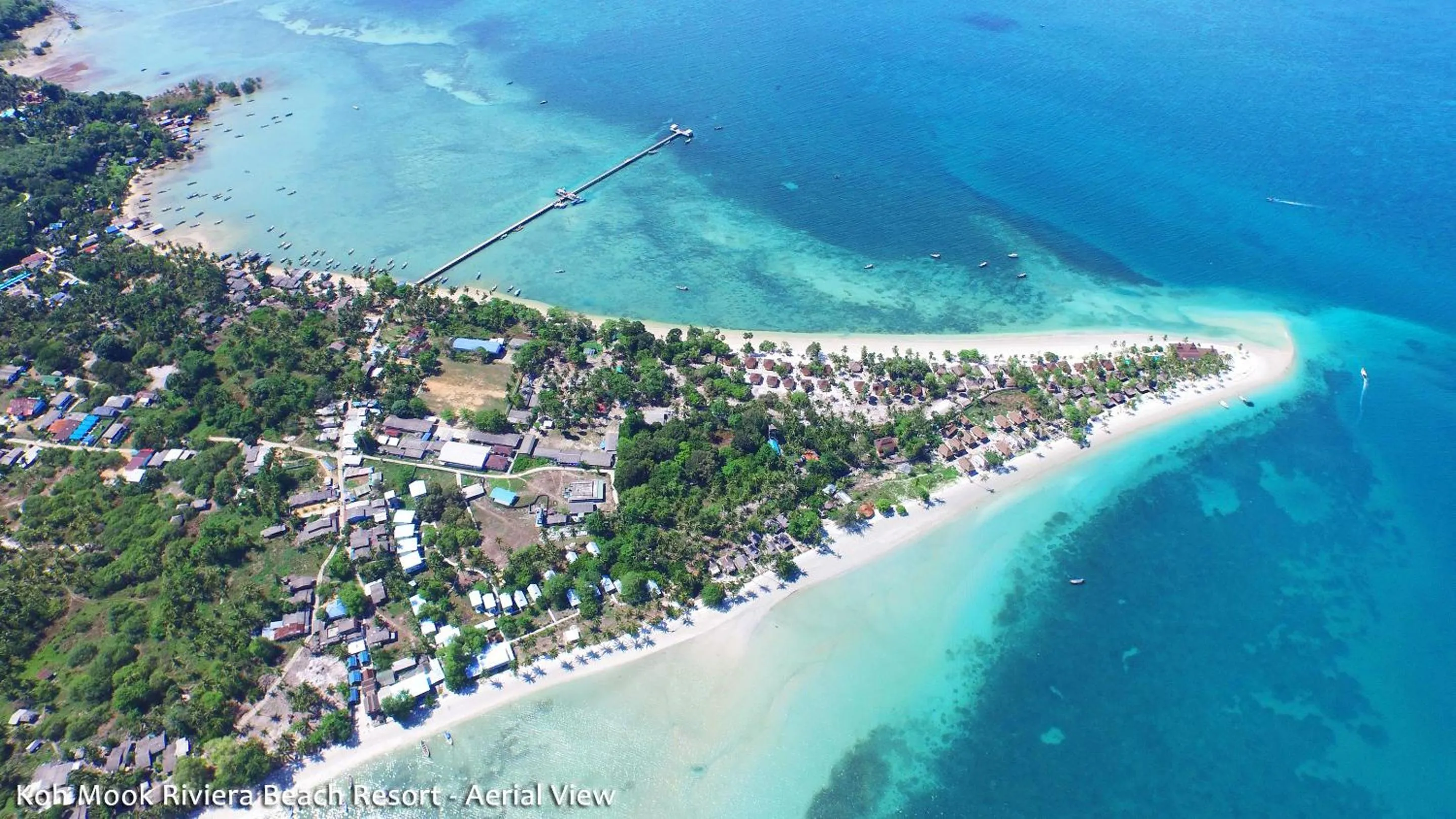 Bird's eye view in Koh Mook Riviera Beach Resort