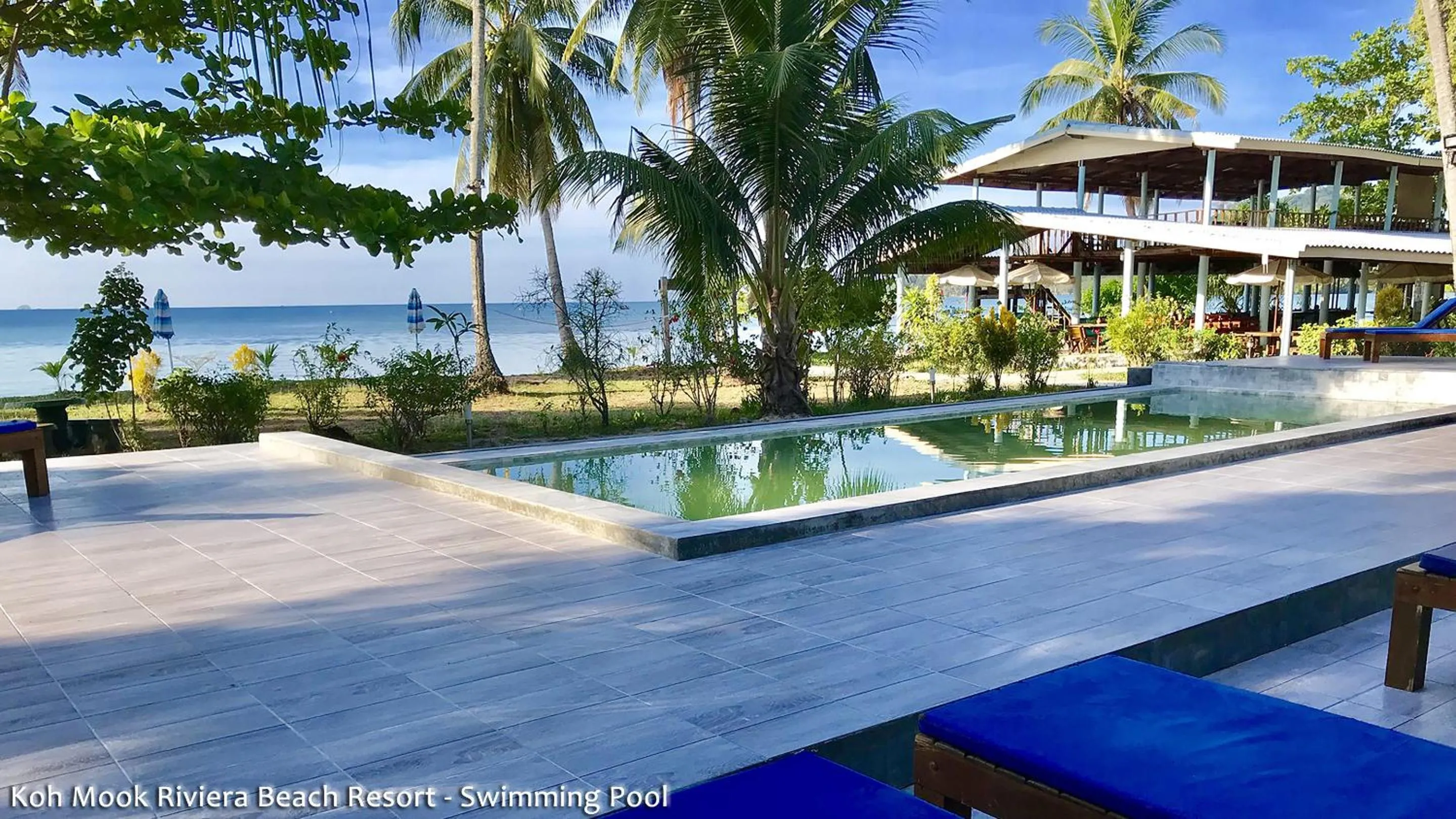 Pool view in Koh Mook Riviera Beach Resort