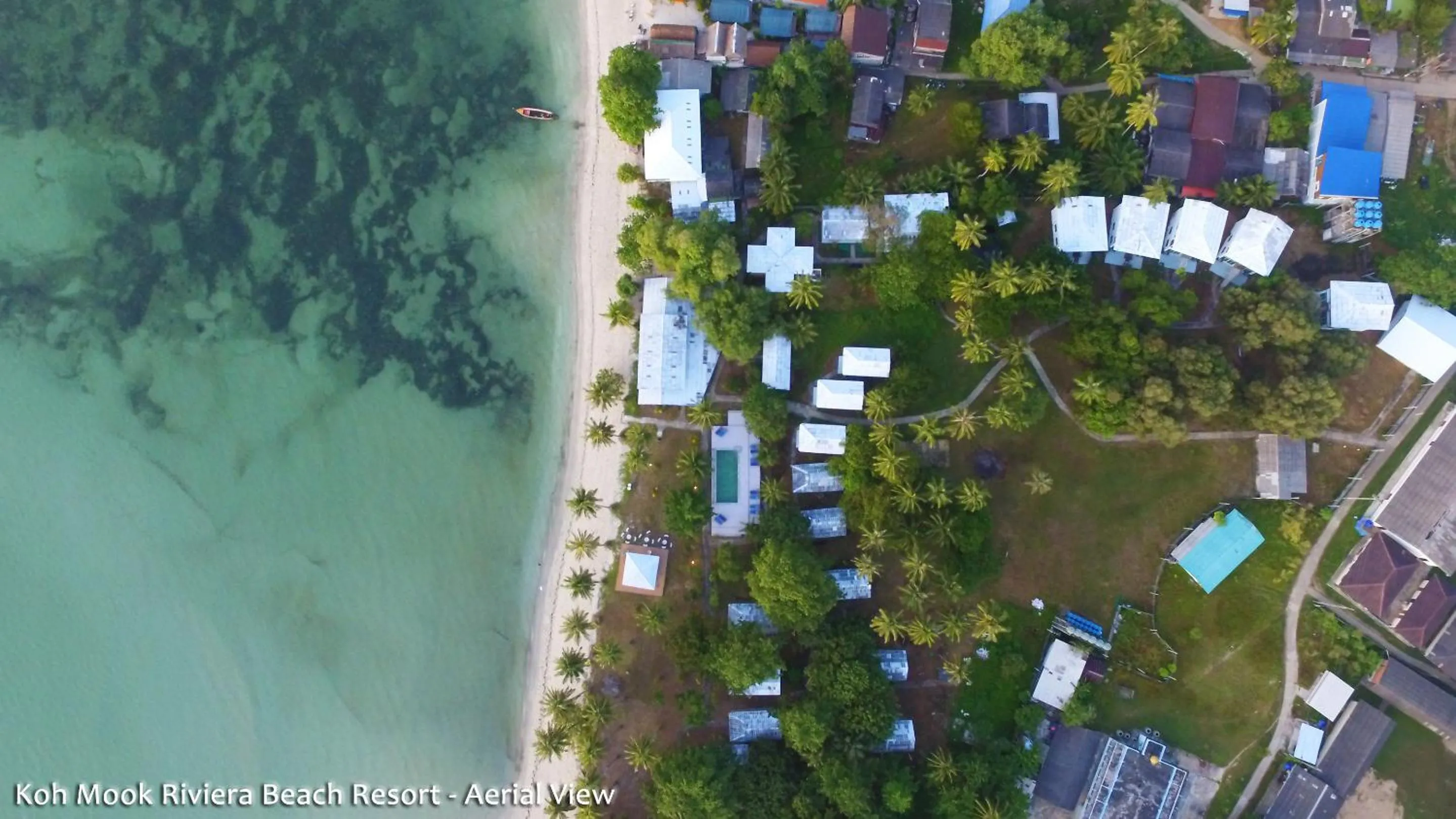 Bird's eye view in Koh Mook Riviera Beach Resort