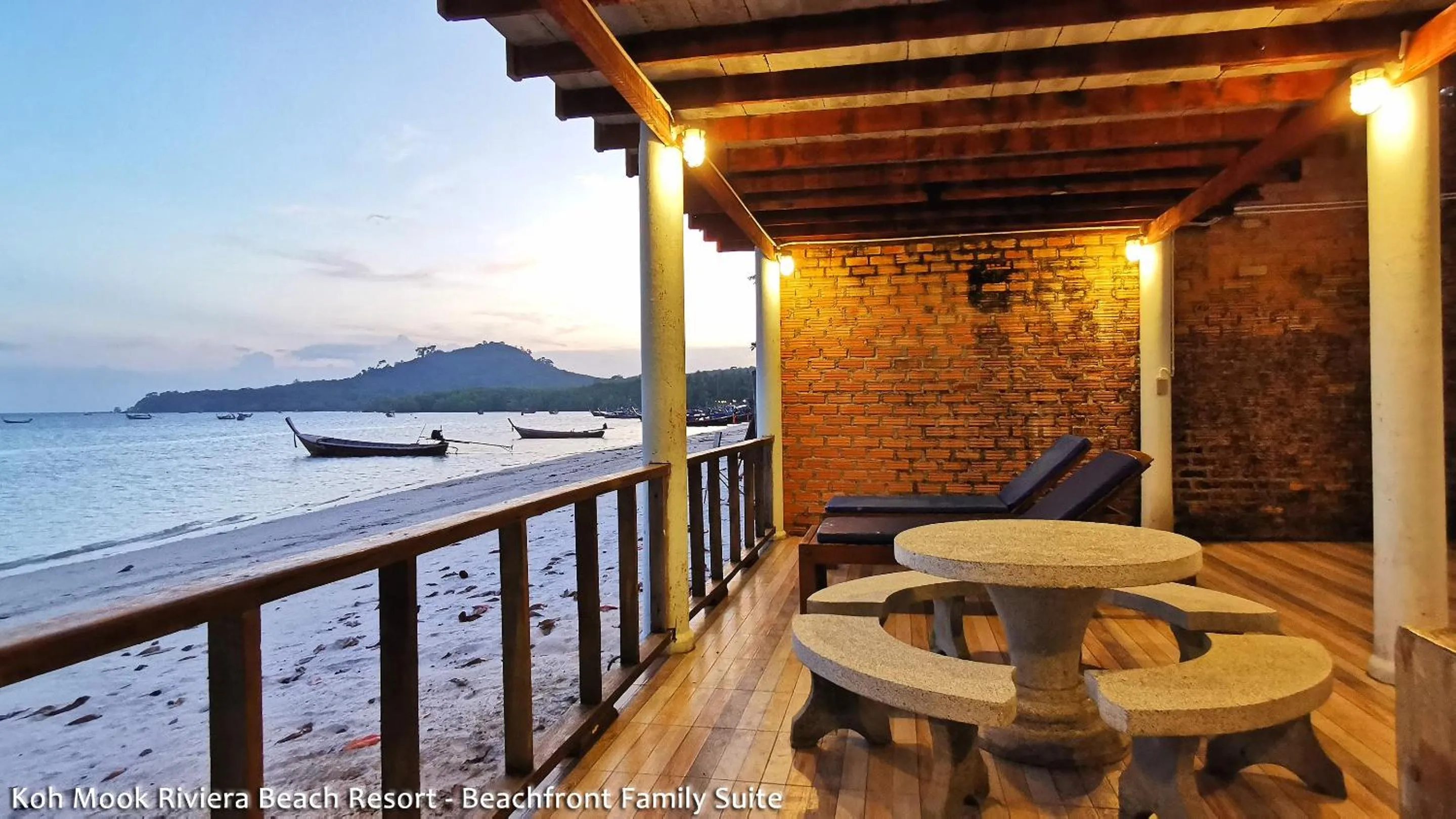 Balcony/Terrace in Koh Mook Riviera Beach Resort