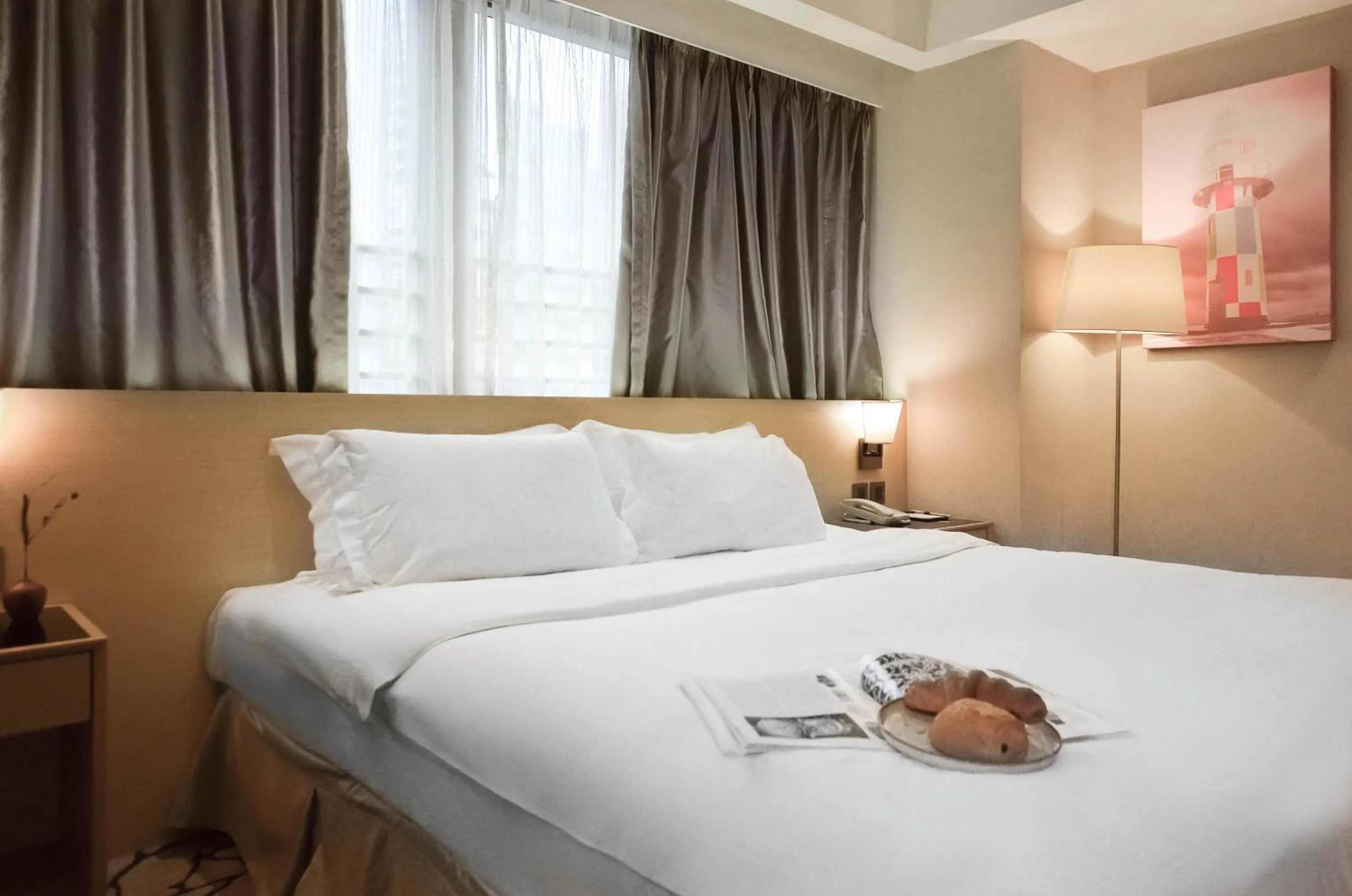 Bed in Eco Tree Hotel Sheung Wan