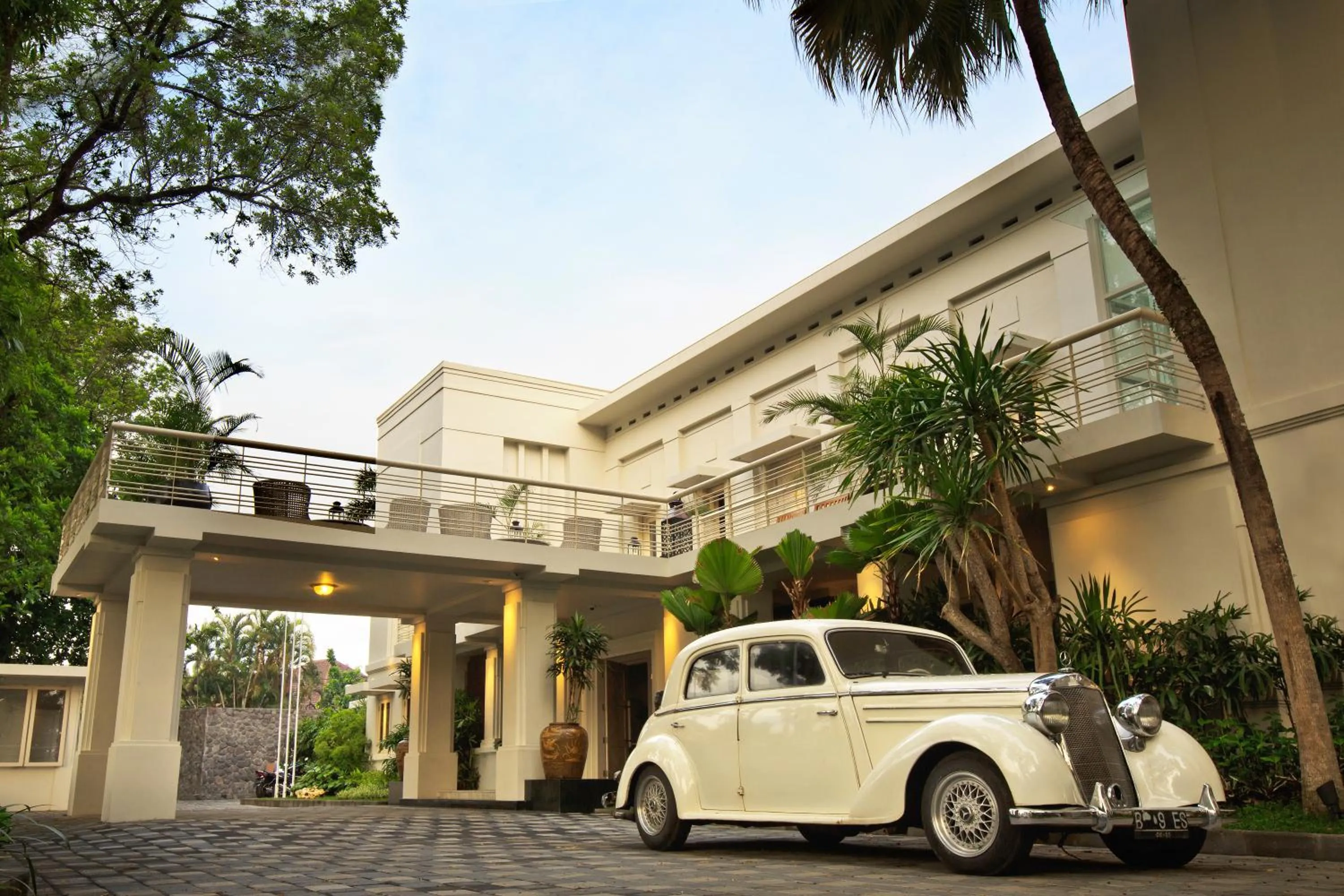 Facade/entrance in The Shalimar Boutique Hotel