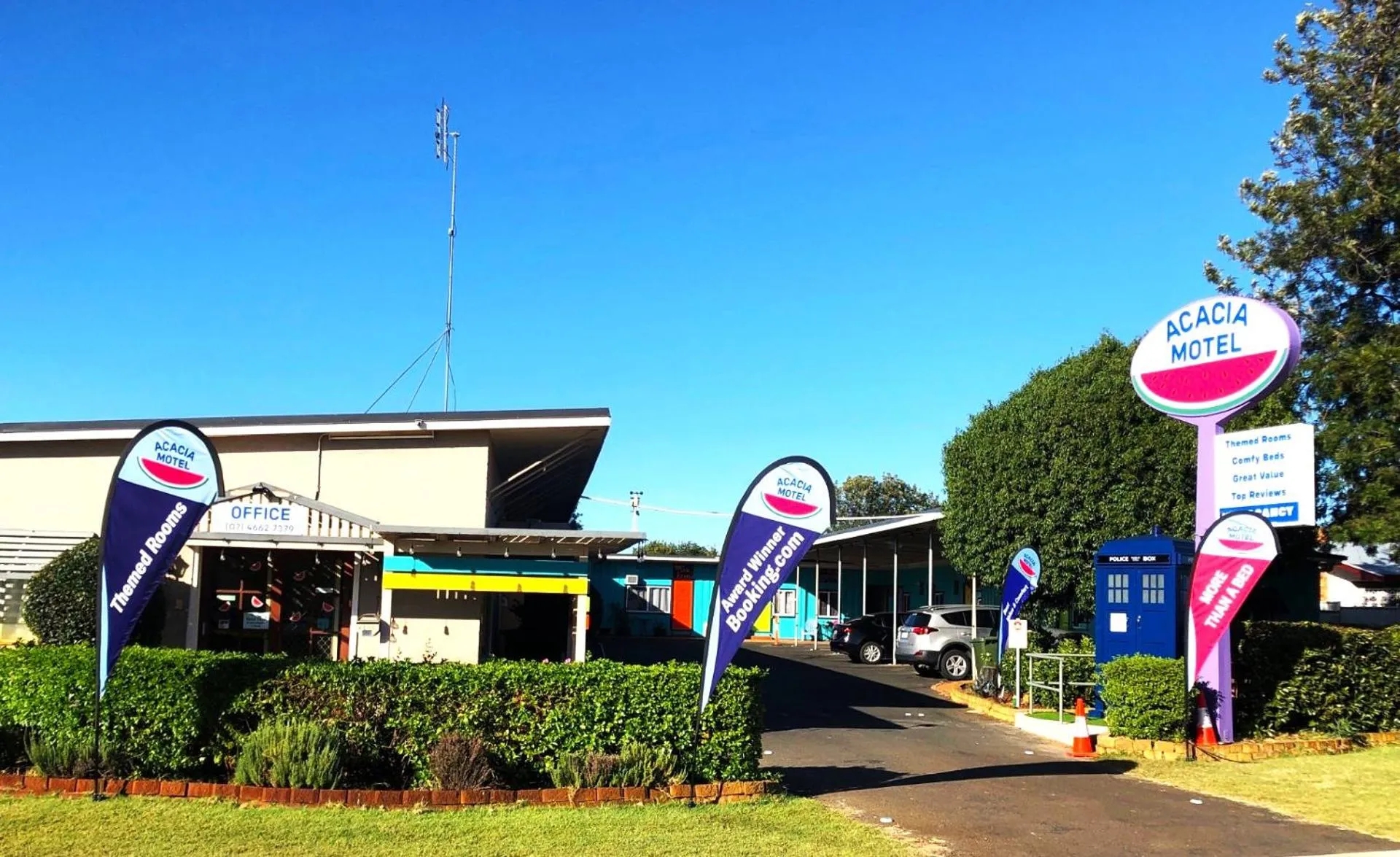 Property building in Acacia Motel