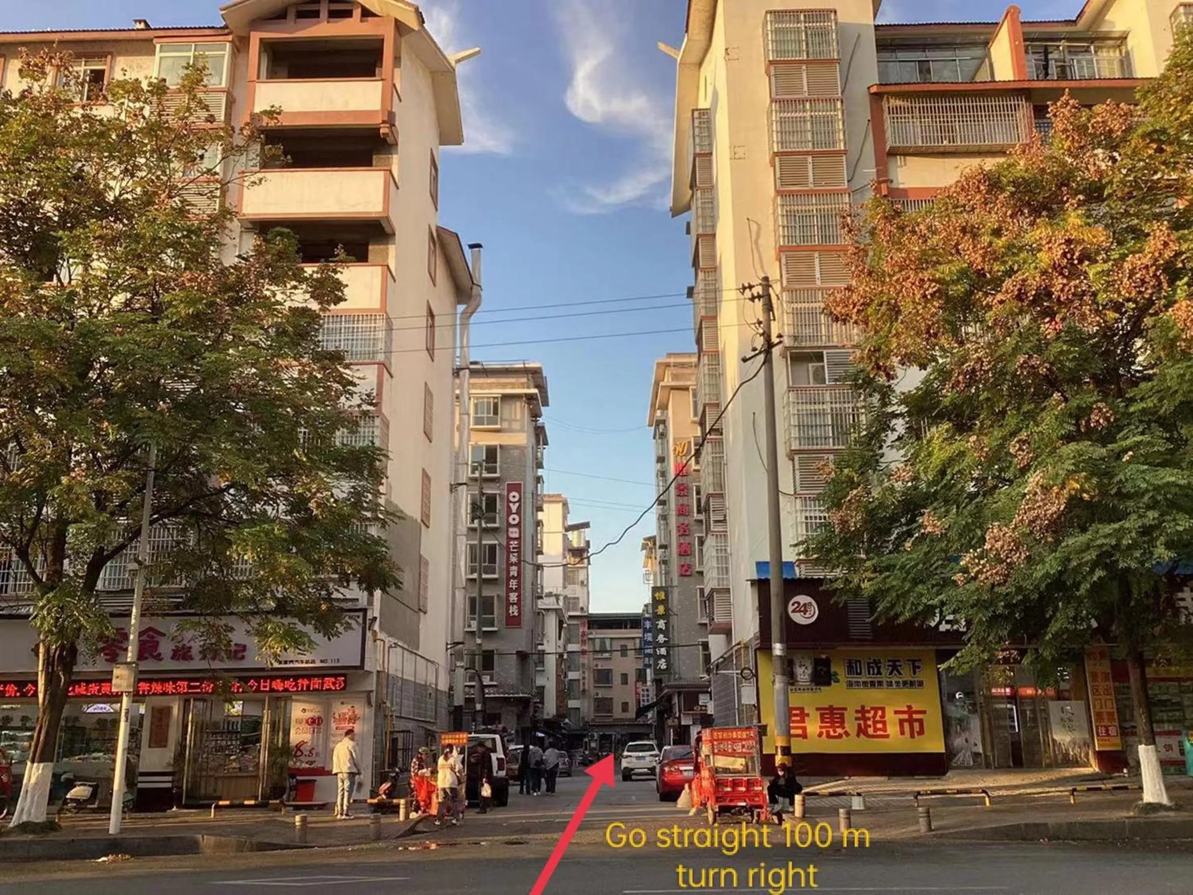 Neighbourhood in Edinburgh Hostel