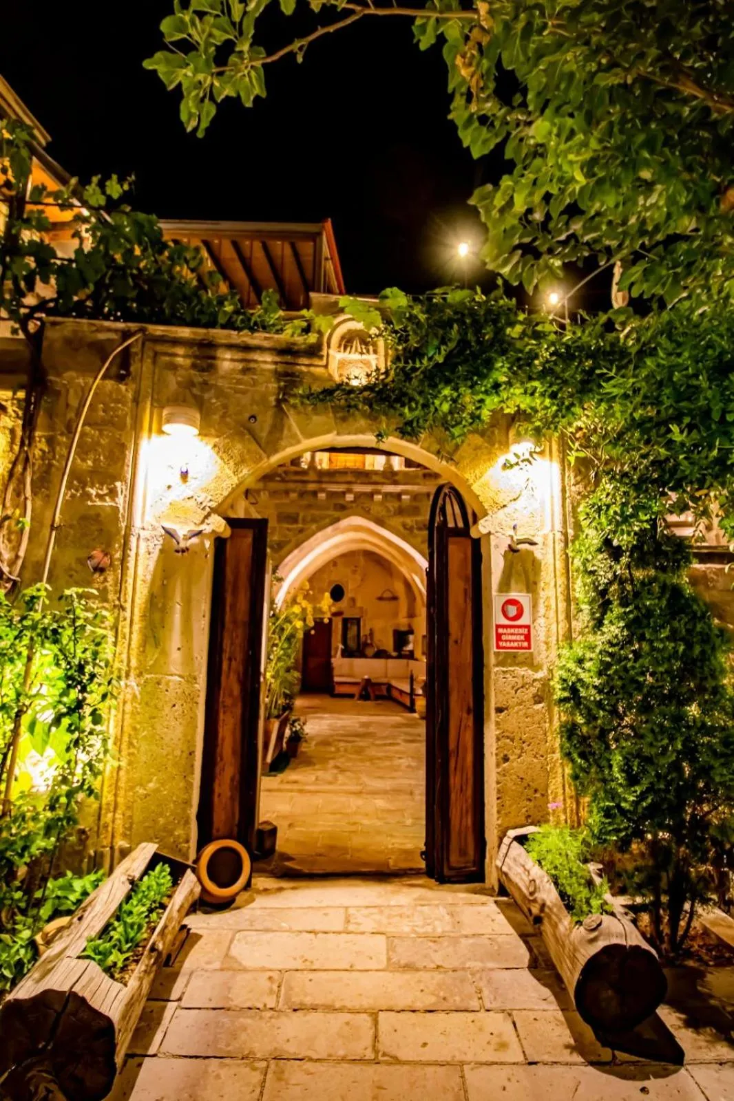 Property building in Aren Cave Hotel And Art Gallery