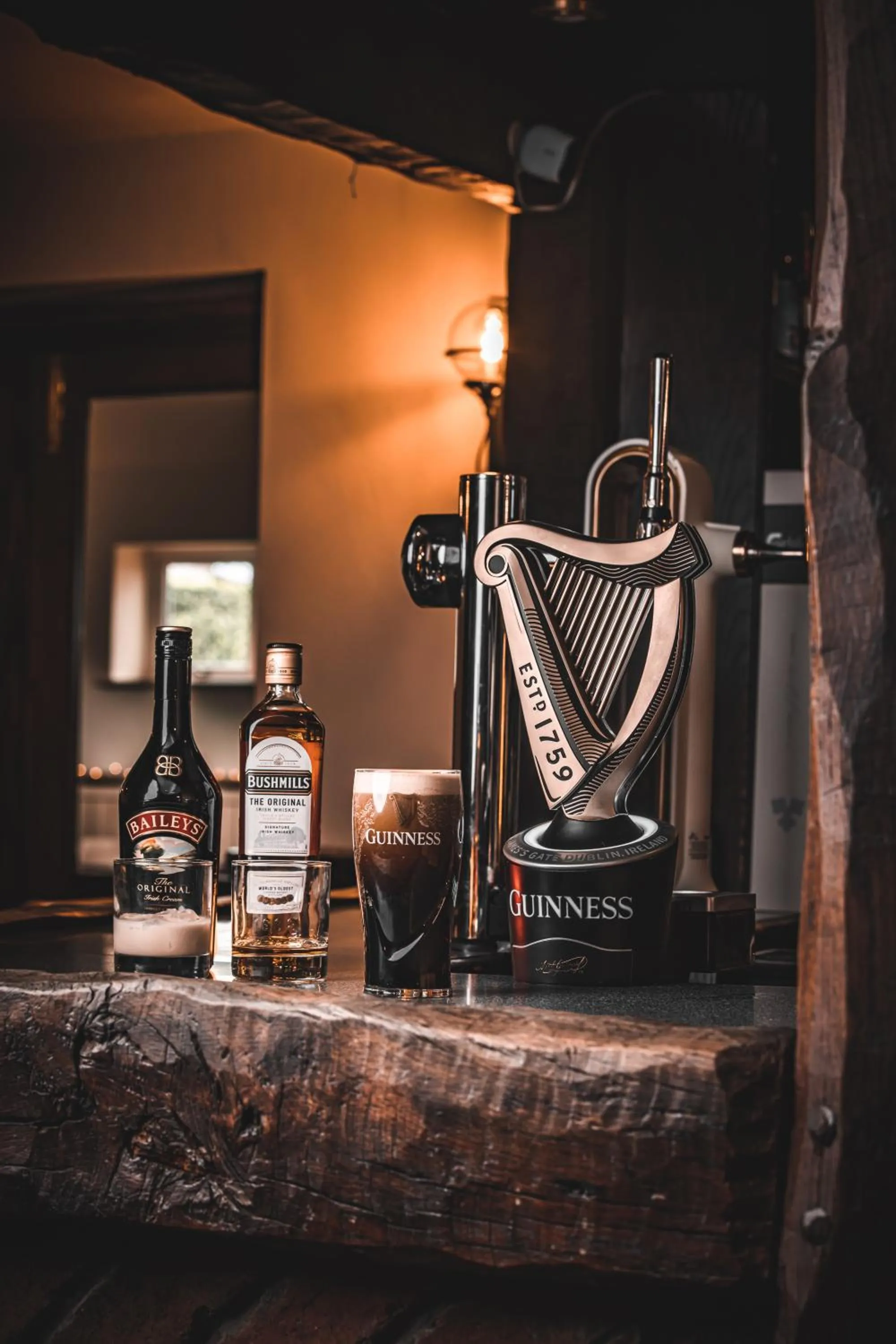 Alcoholic drinks in Cubley Hall