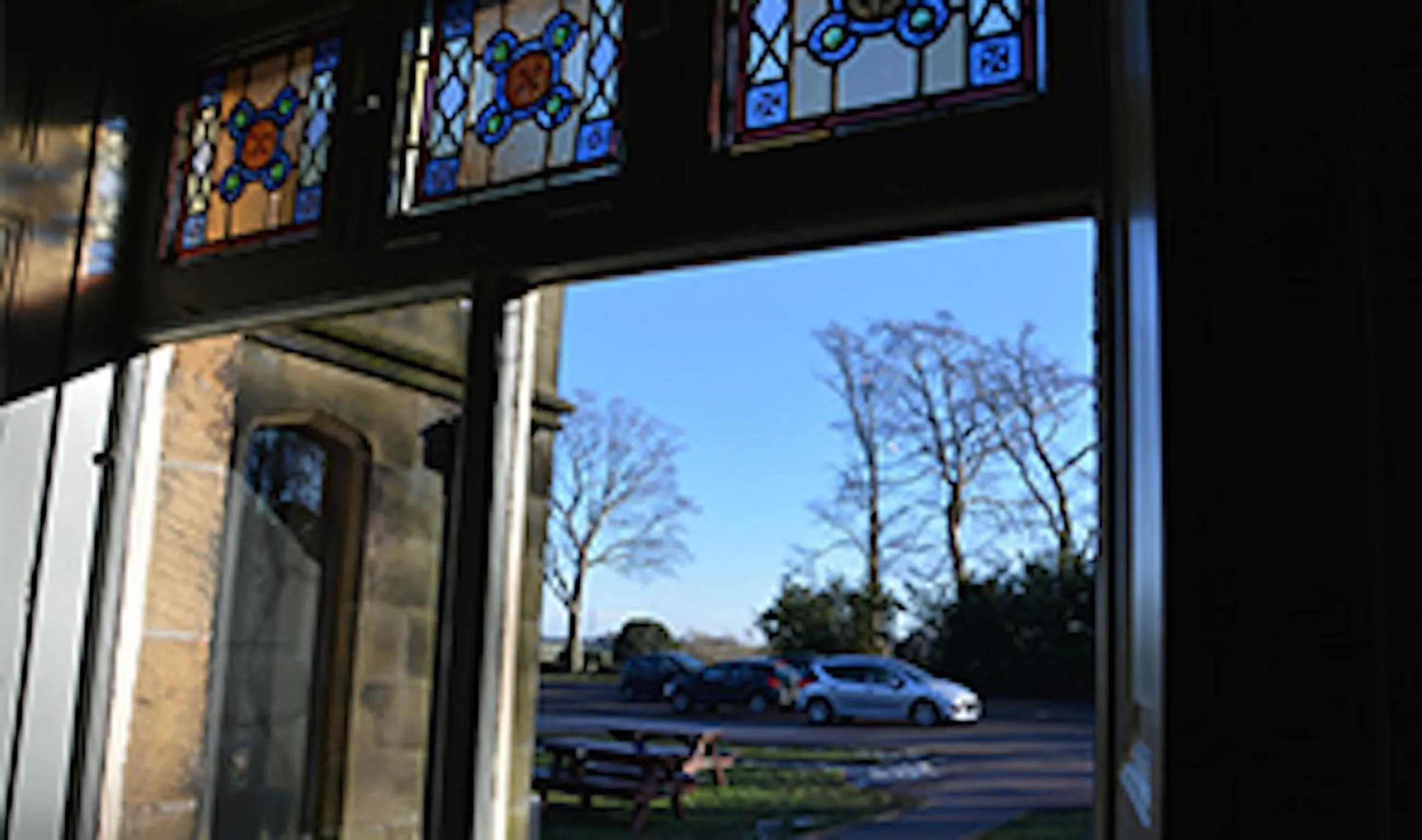 Decorative detail in Cubley Hall