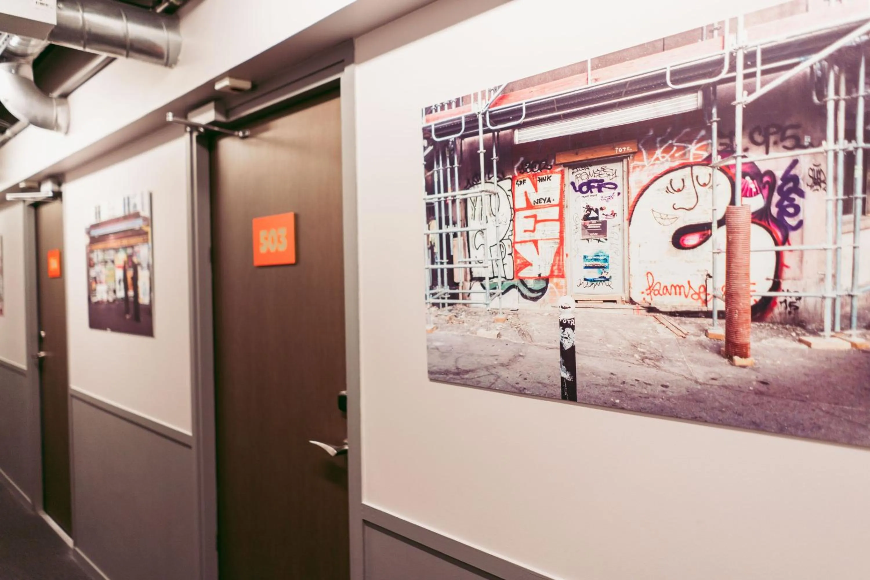 Decorative detail in The People Paris Belleville