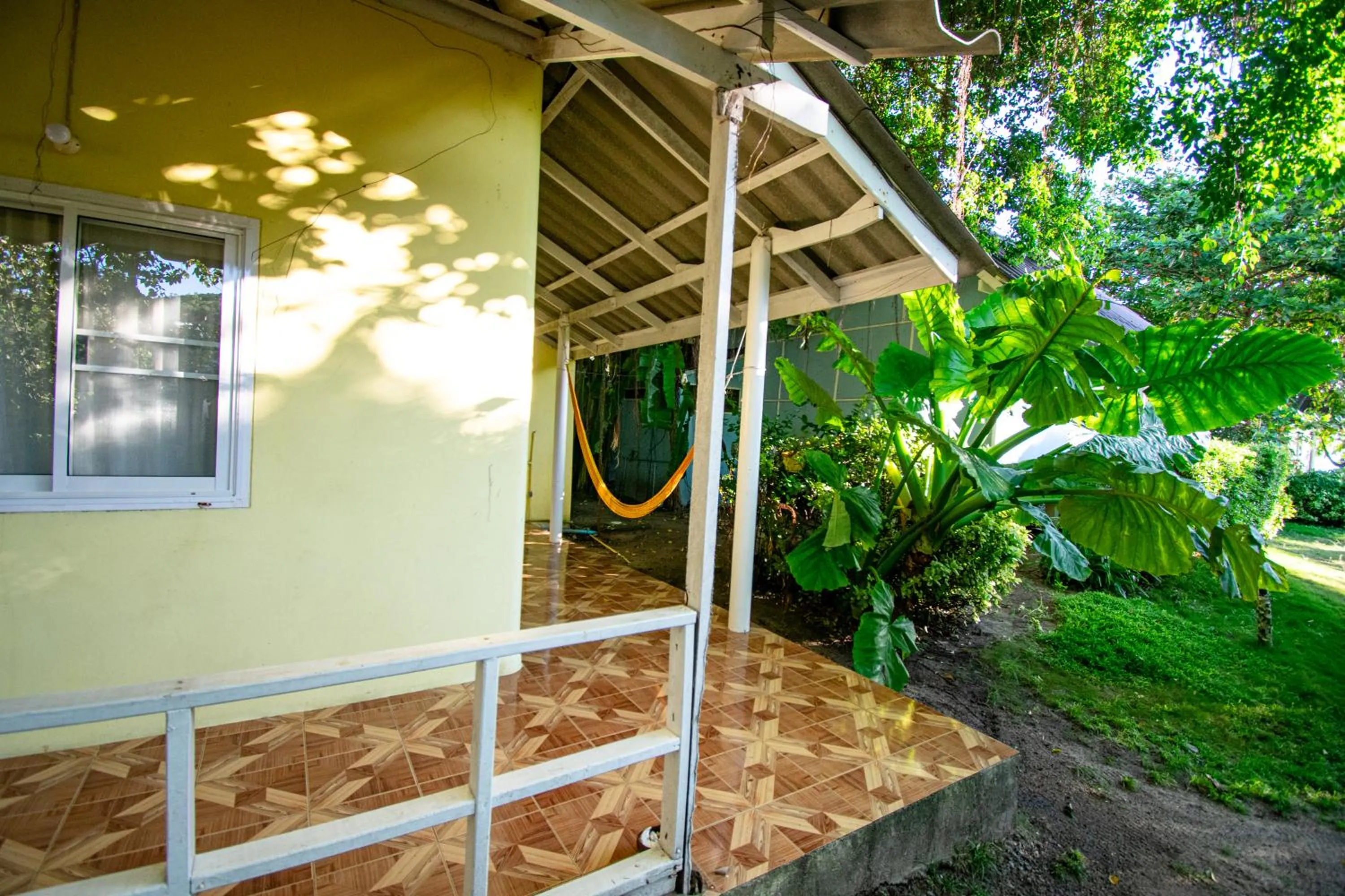 Balcony/Terrace in Colorful Hut