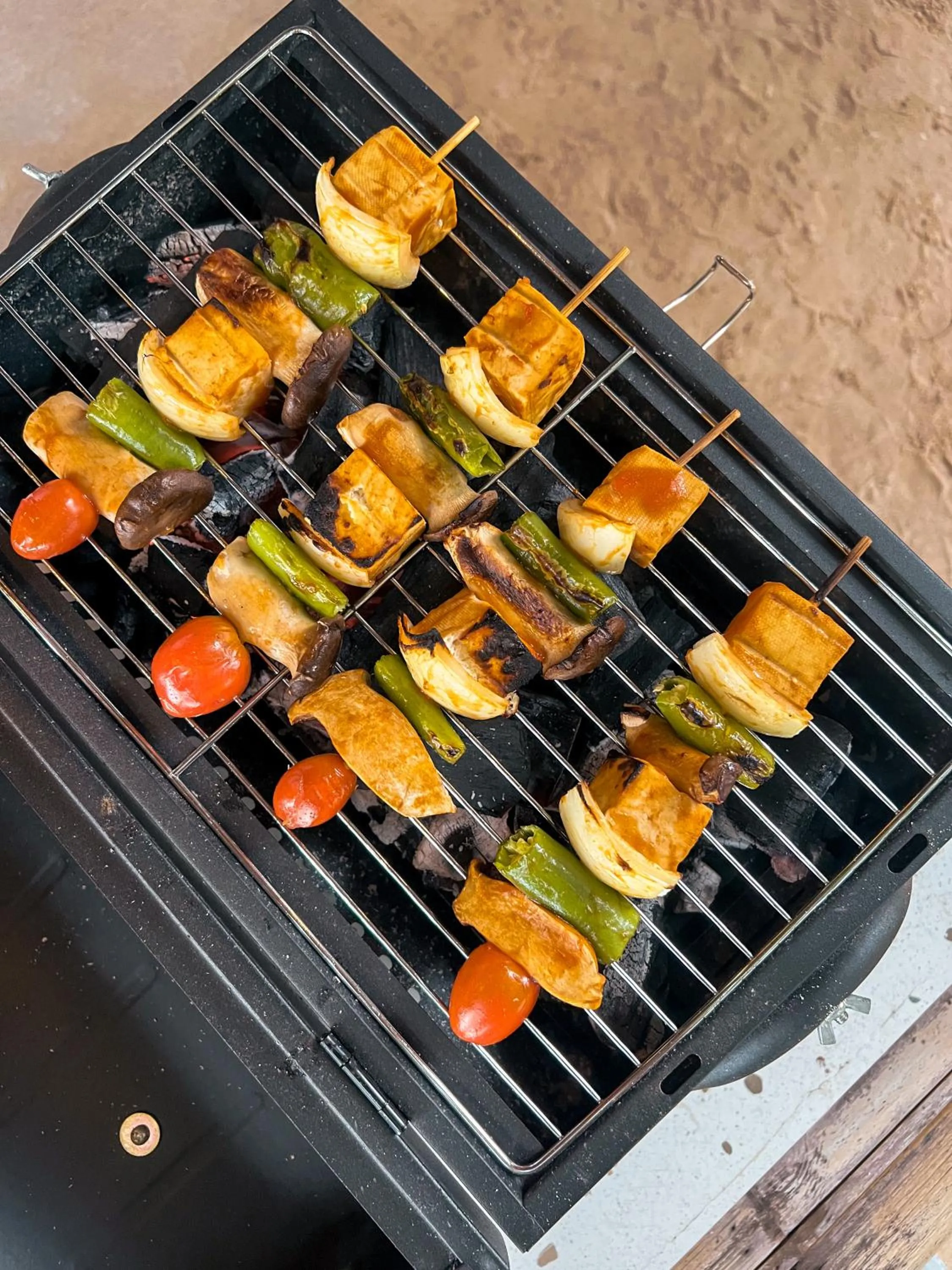 BBQ facilities in Colorful Hut